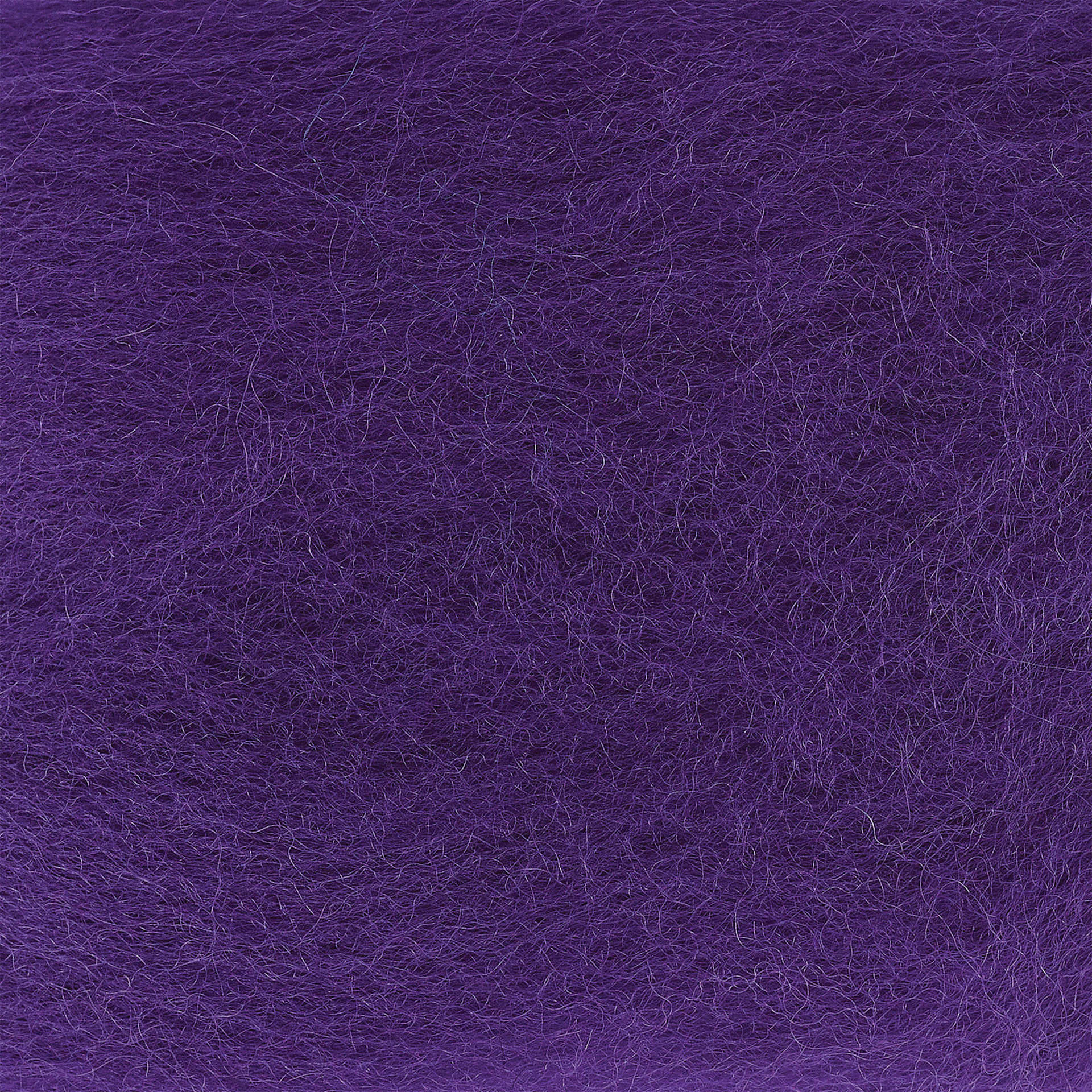 Wistyria Editions 100% Wool Roving - Purple, 14" - close-up