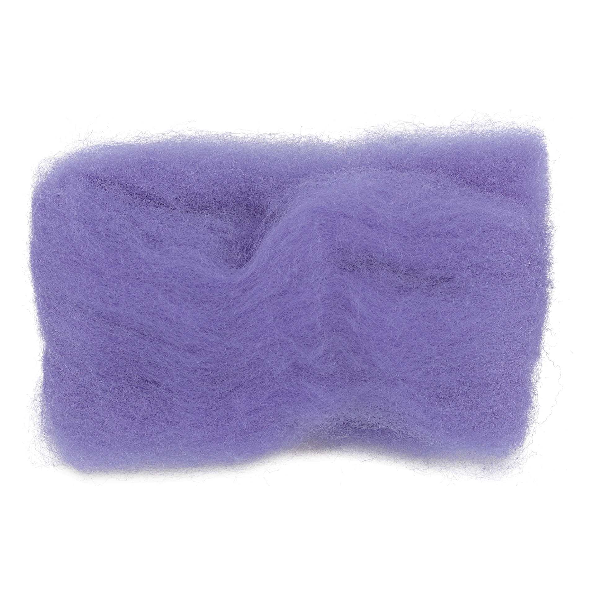 Wistyria Editions 100% Wool Roving - Lavender, 14"