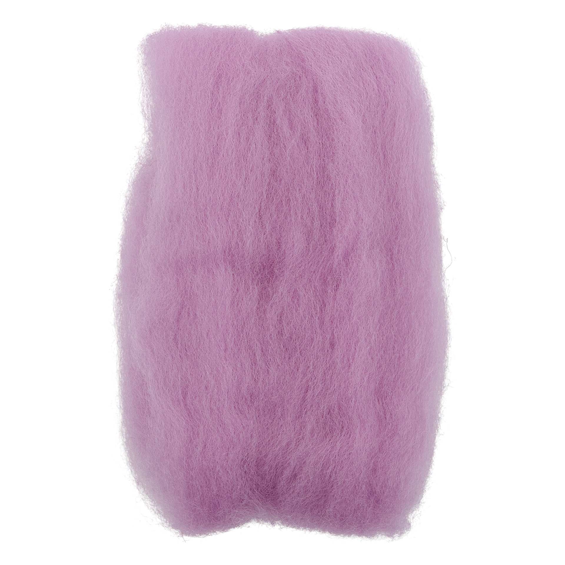 Wistyria Editions 100% Wool Roving - Light Lilac, 14"