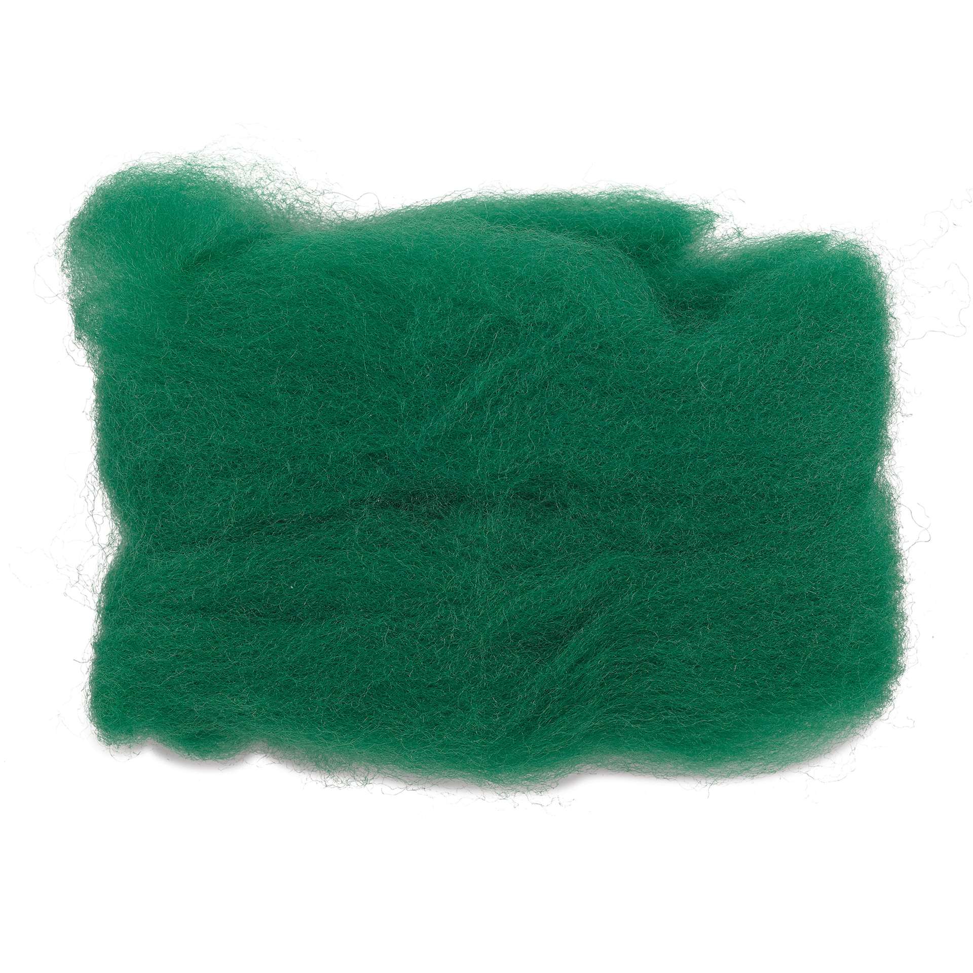 Wistyria Editions 100% Wool Roving - Moss, 14"