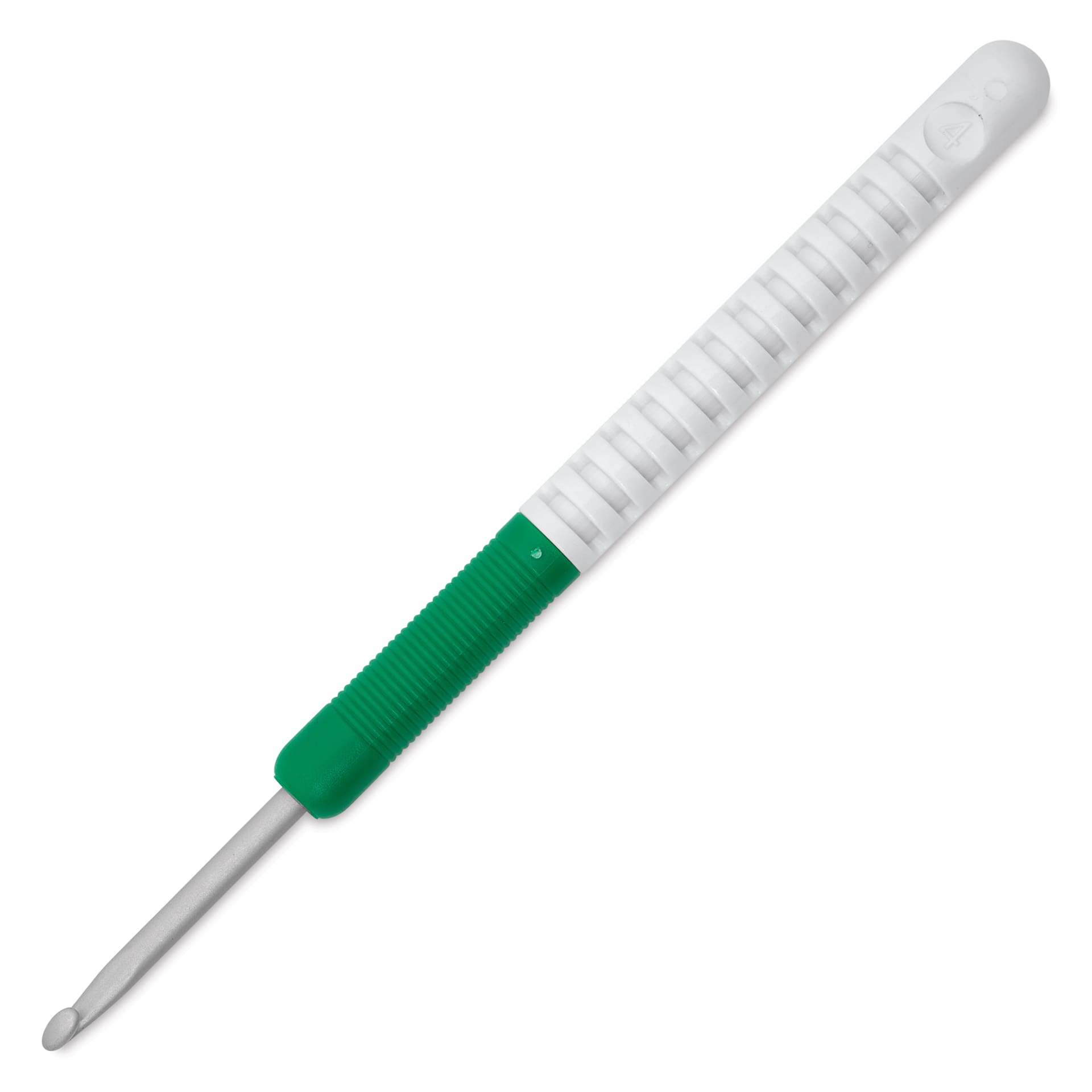 Skacel by Addi Comfort Grip Crochet Hook - US F, 4.00"