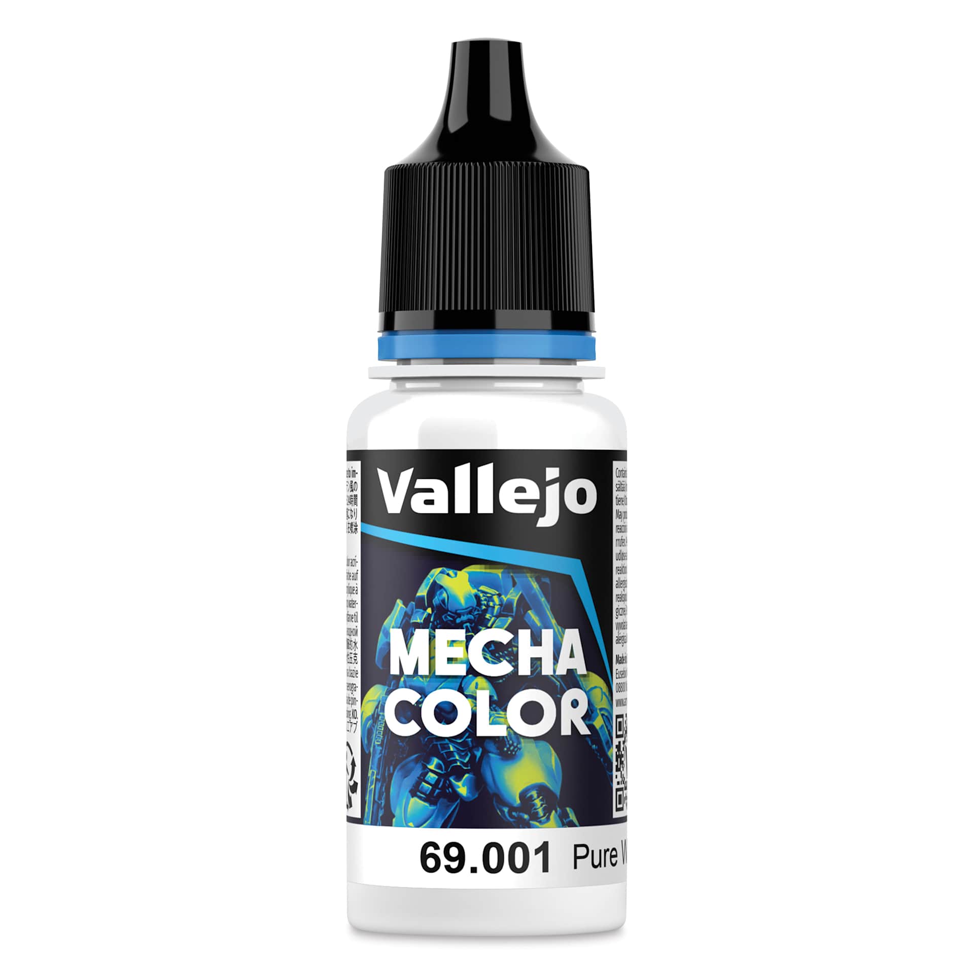 Vallejo Mecha Airbrush Color - Pure White, 18 ml