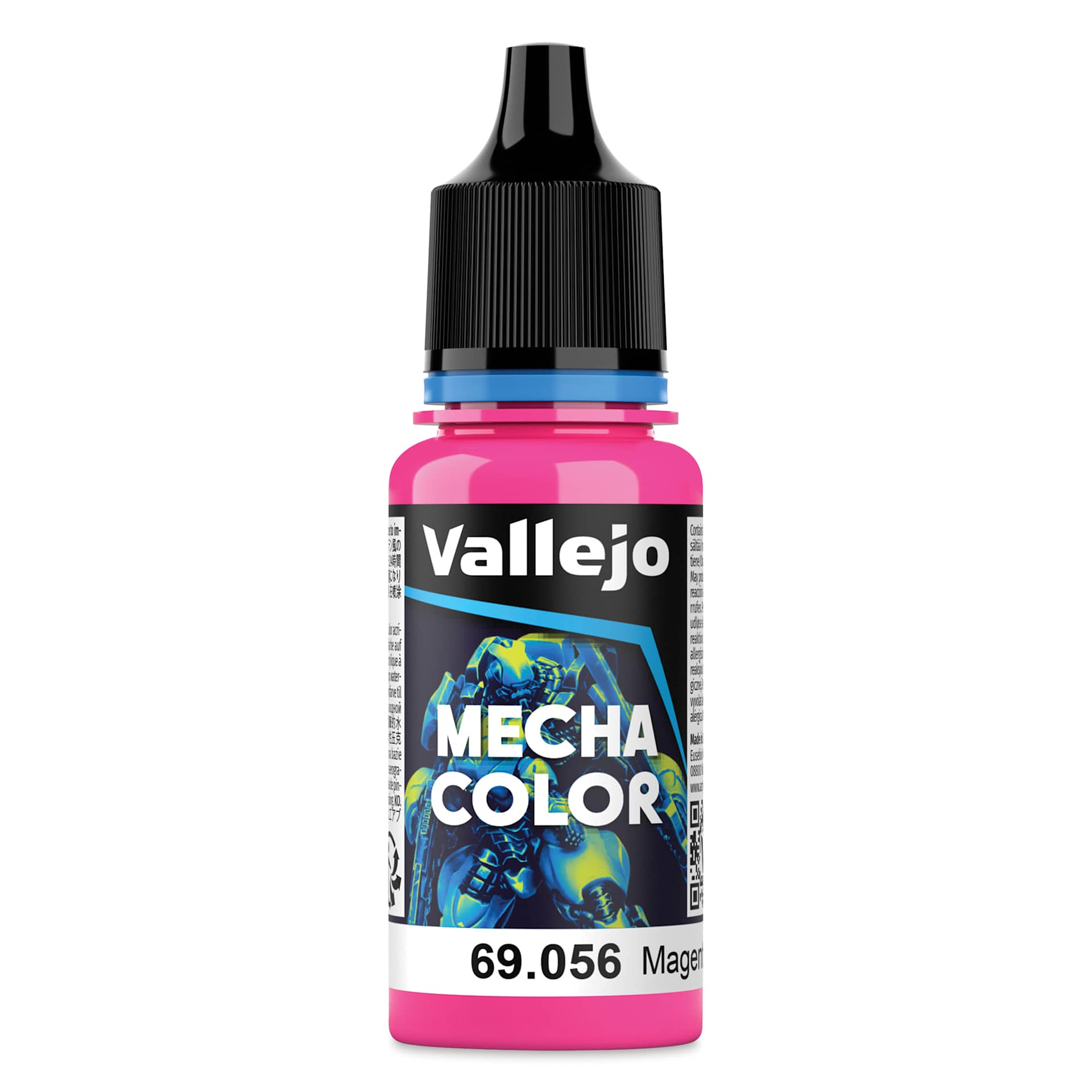 Vallejo Mecha Airbrush Color - Fluorescent Magenta, 18 ml