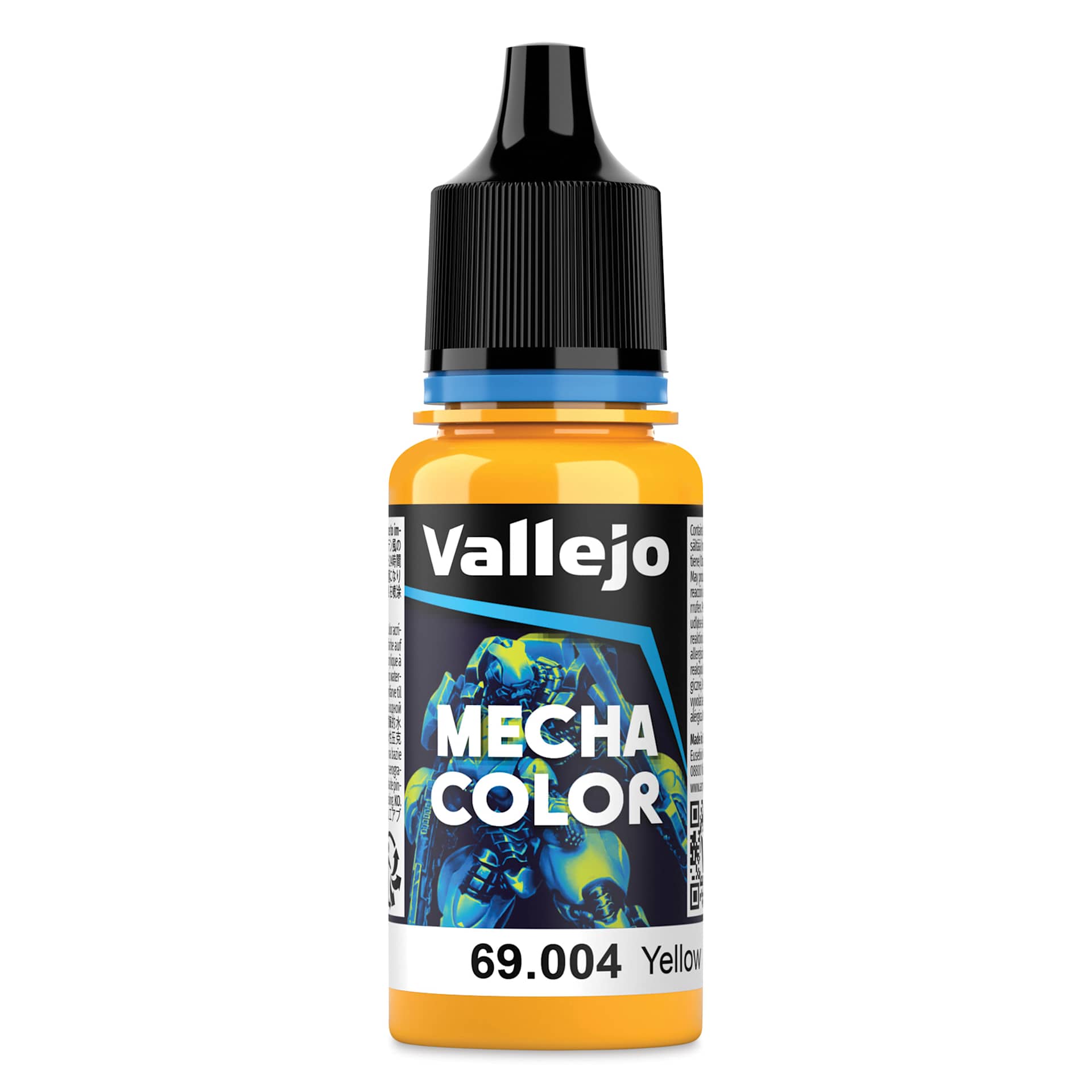 Vallejo Mecha Airbrush Color - Yellow, 18 ml