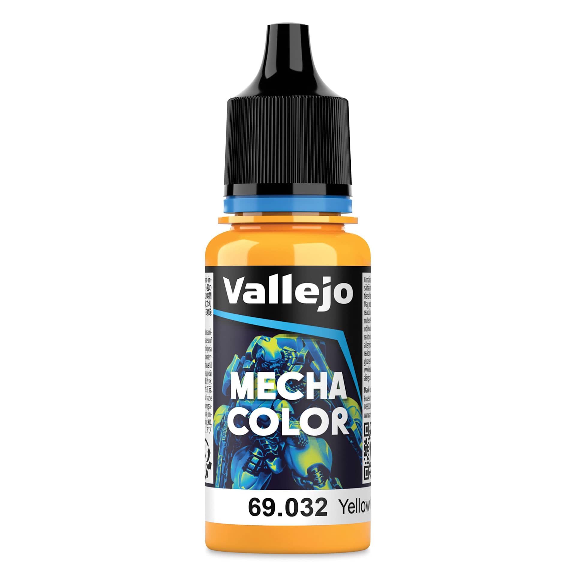 Vallejo Mecha Airbrush Color - Yellow Ochre, 18 ml