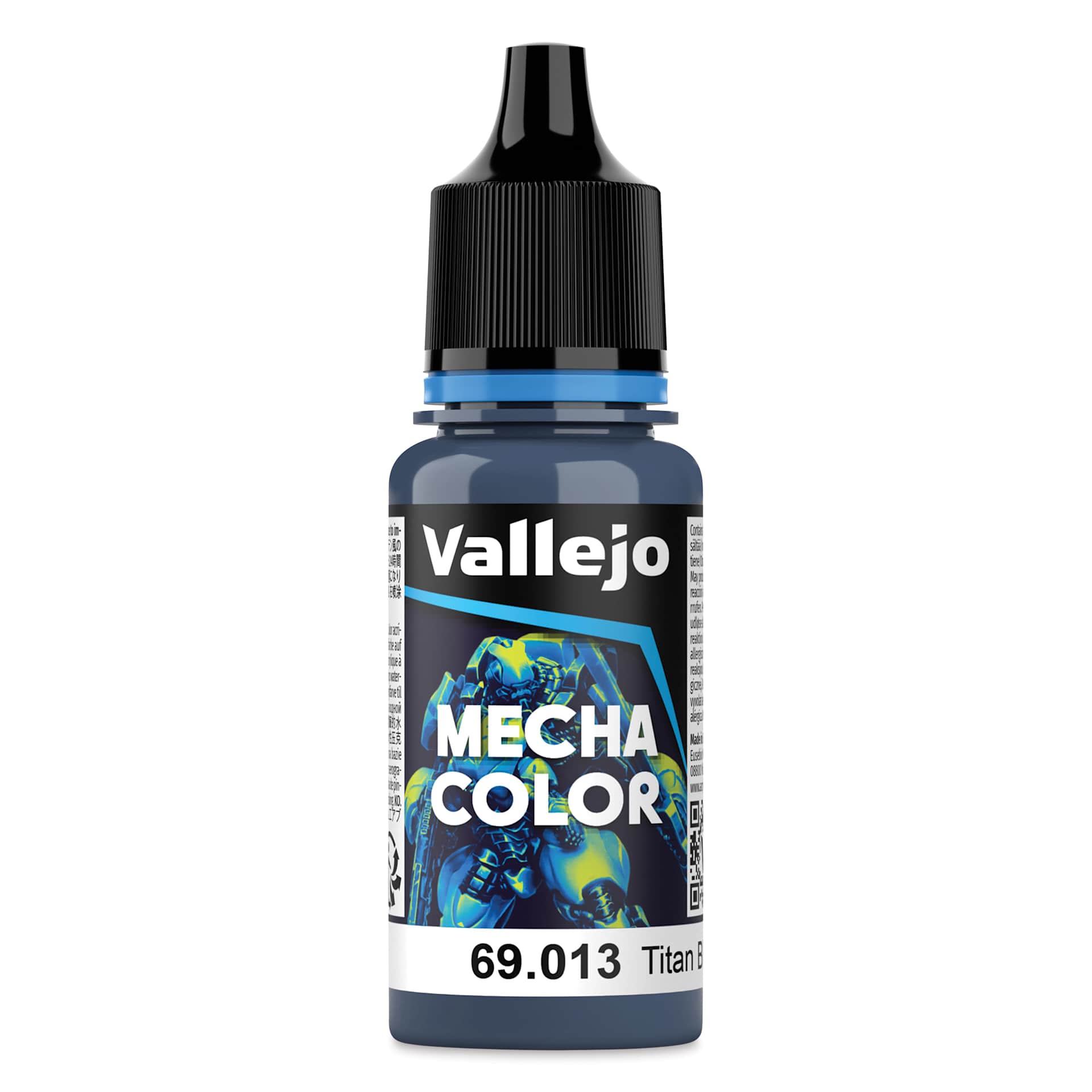 Vallejo Mecha Airbrush Color - Titan Blue, 18 ml