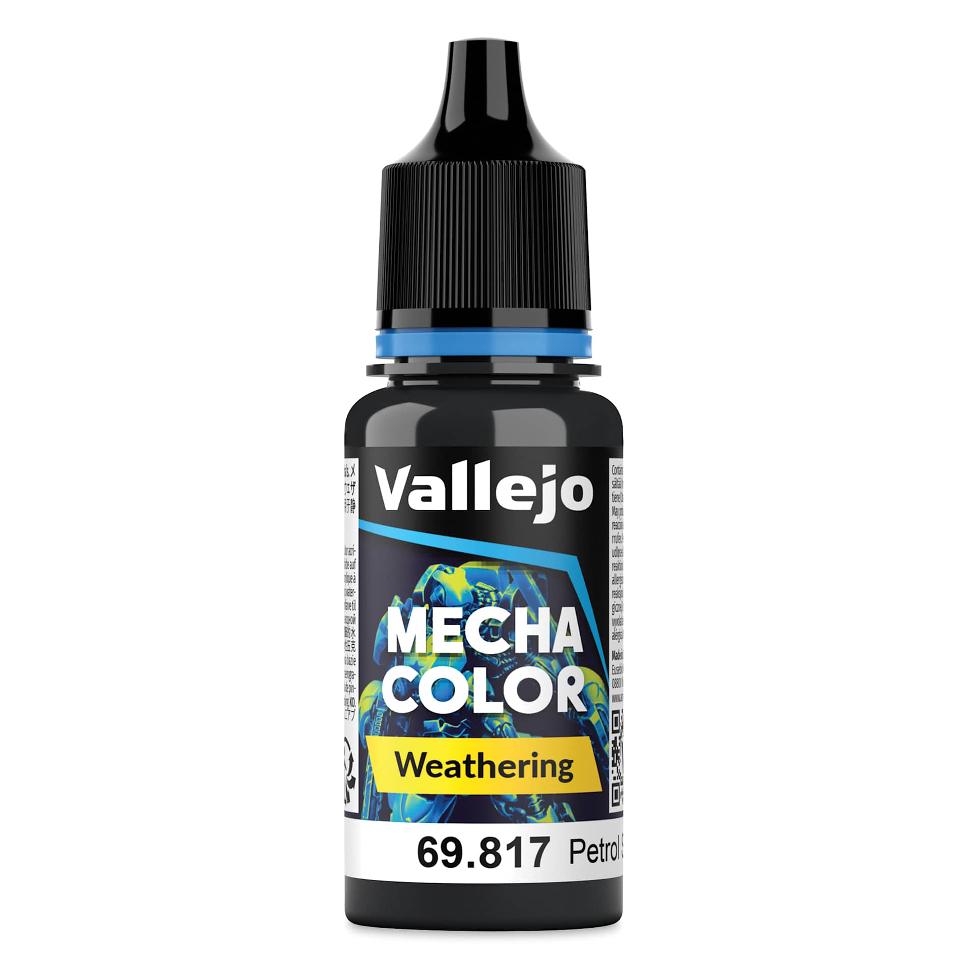 Vallejo Mecha Color Weathering Acrylic - Petrol Spills, 18 ml 