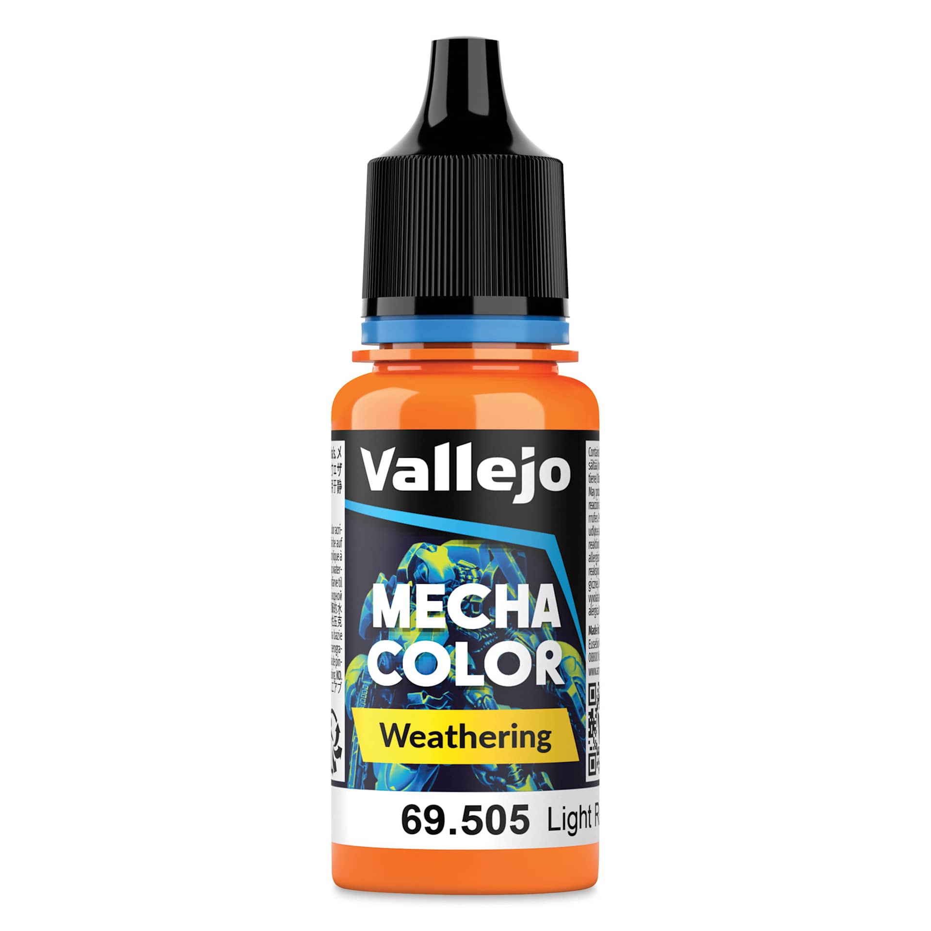 Vallejo Mecha Color Weathering Acrylic - Light Rust, 18 ml