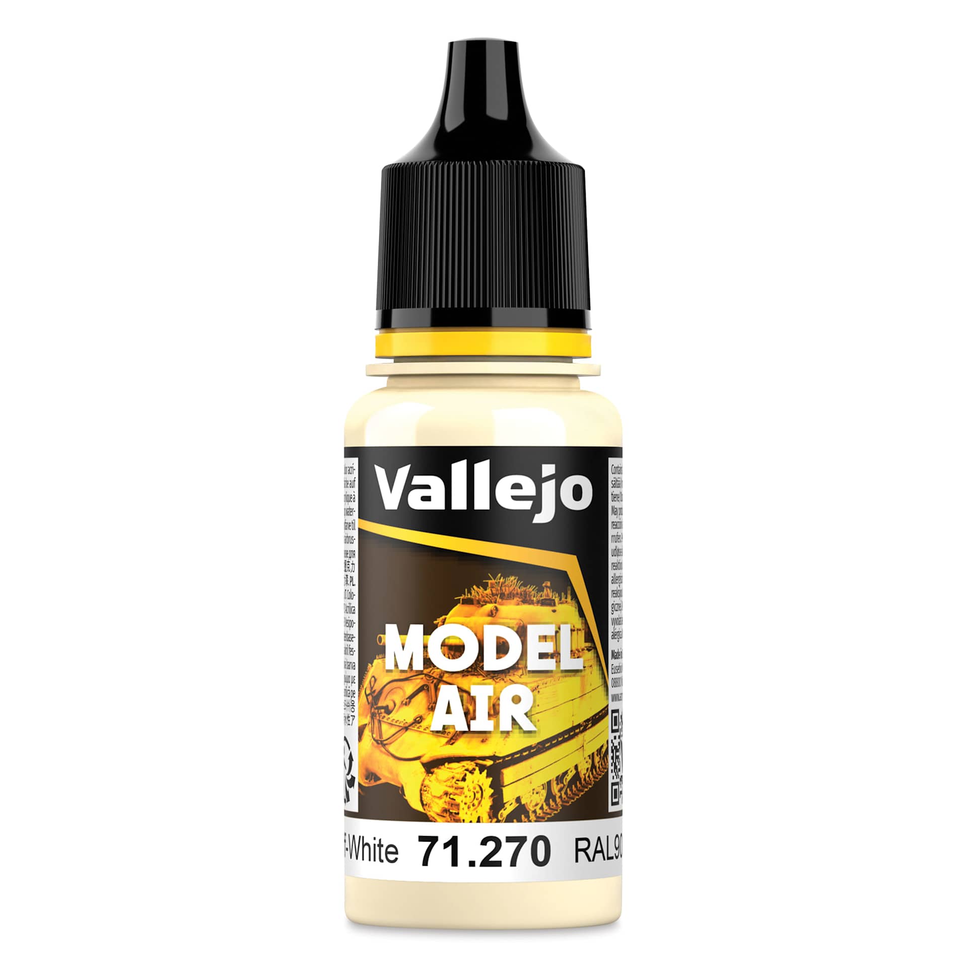 Vallejo Model Air Acrylic Paint - Off-White, 18 ml