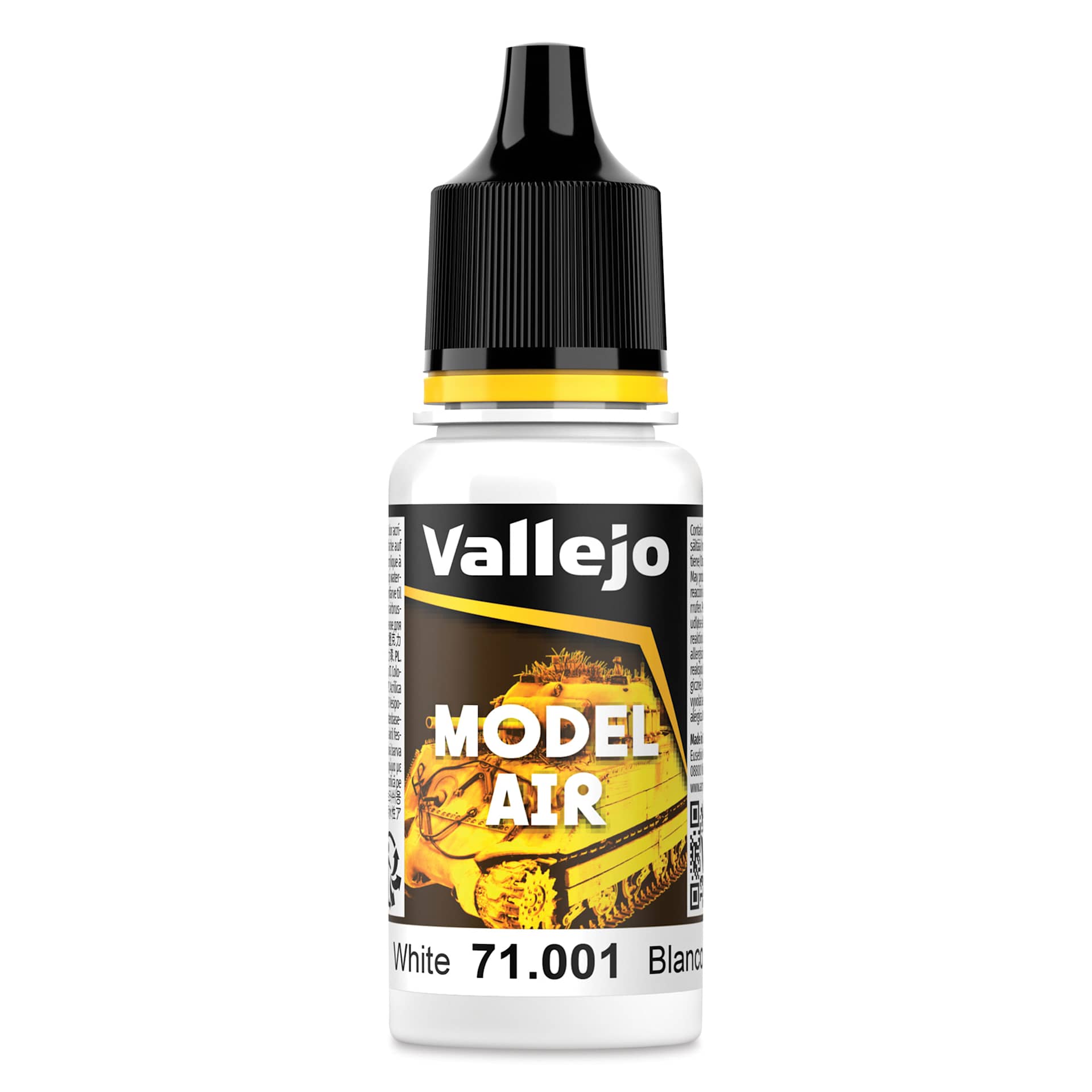 Vallejo Model Air Acrylic Paint - White, 18 ml
