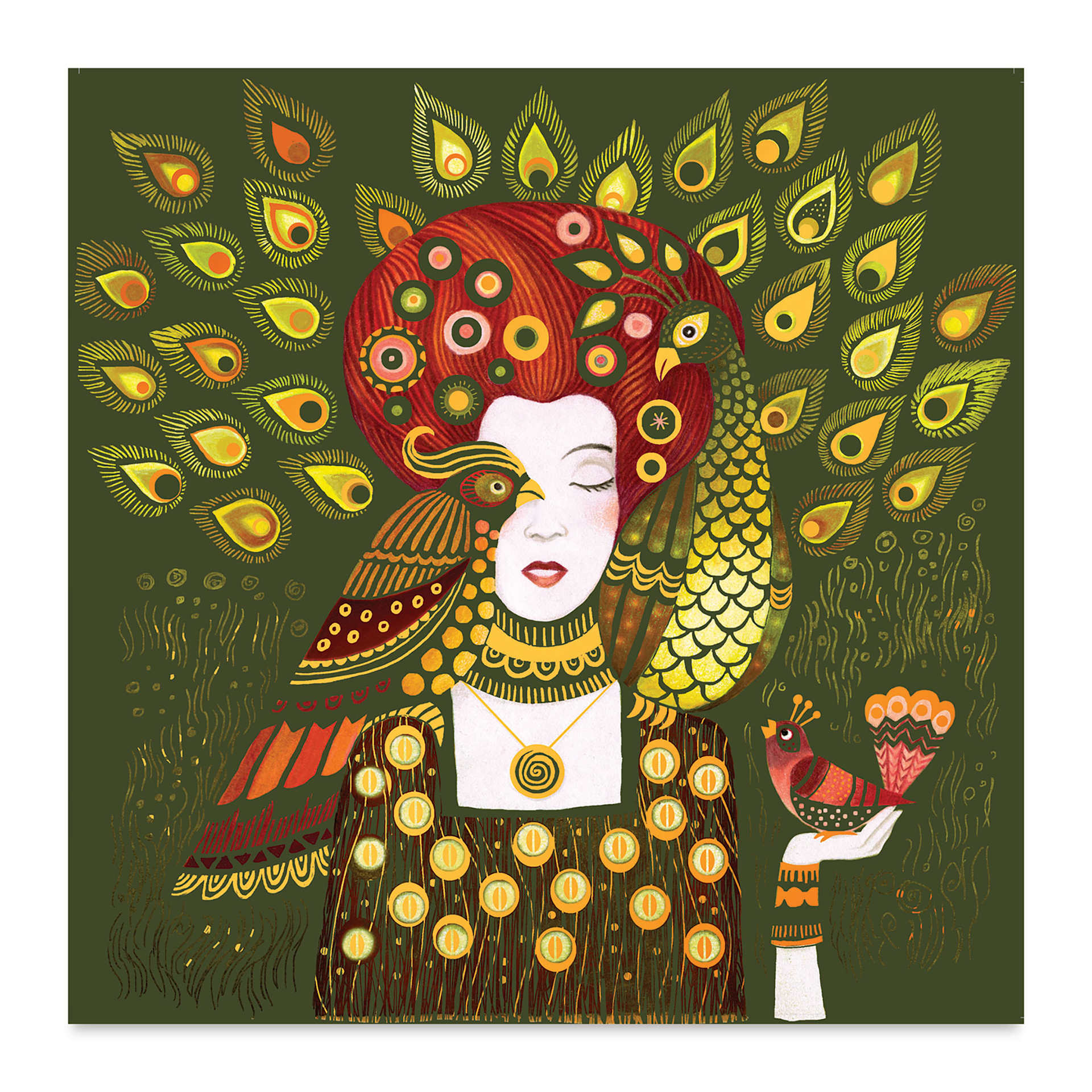 Djeco Inspired By Golden Goddesses Scratch Cards Kit (Metal scratch card)