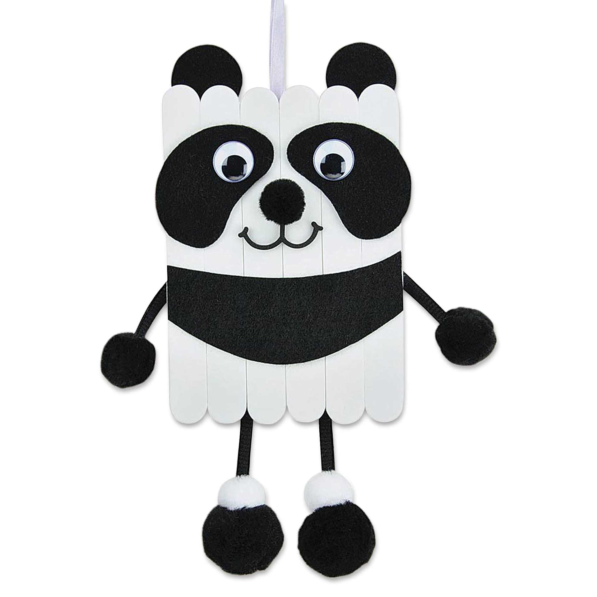 Creativity Street Foam Stick Animal Kit - Panda (finished)