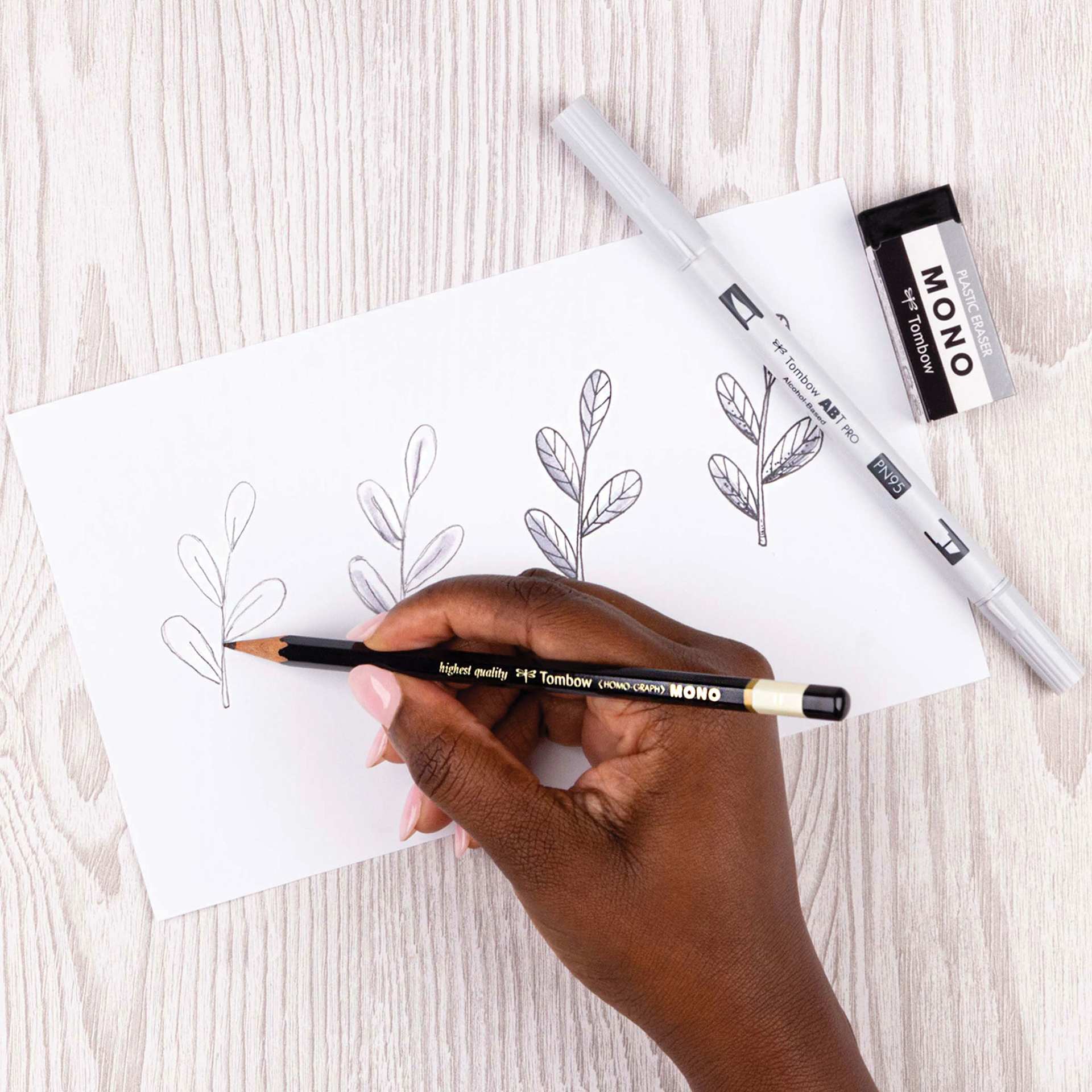 Tombow Illustration Set, Pencil in hand Tombow Illustration Set, Pencil in hand