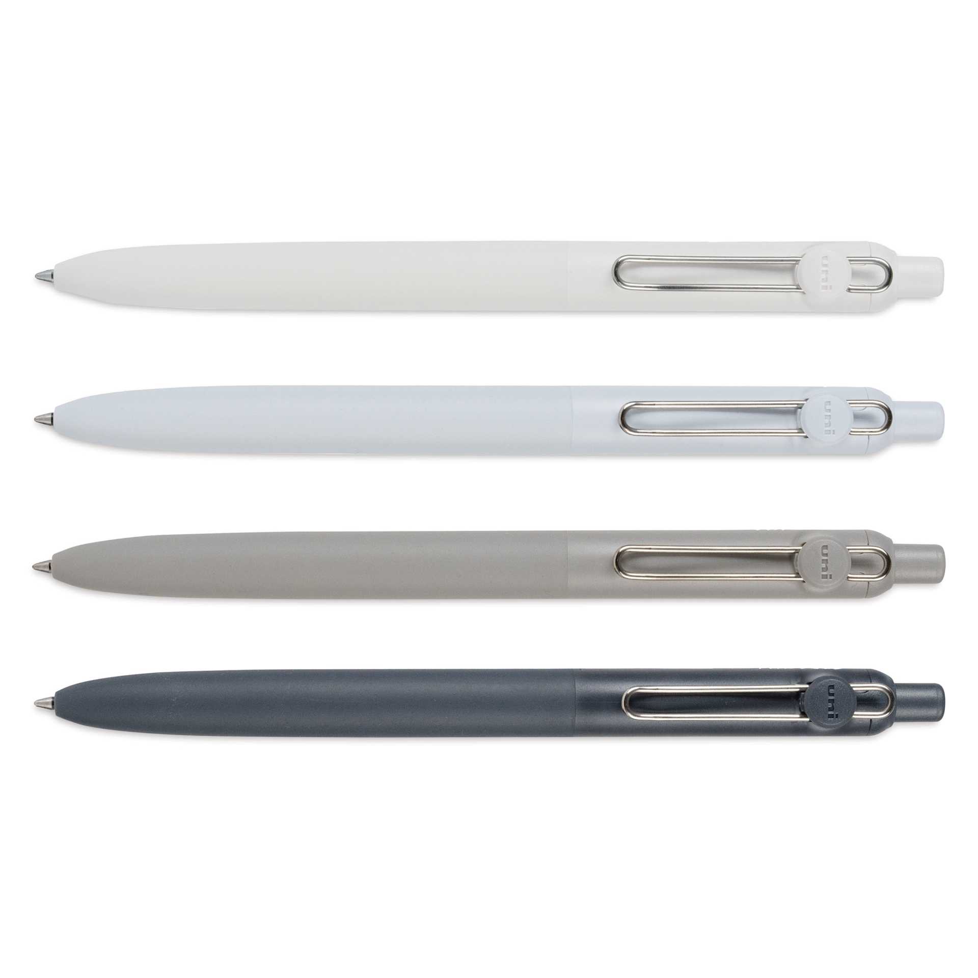 Uni-Ball Zento Gel Pens - Set of 4, Zen, 0.7 mm