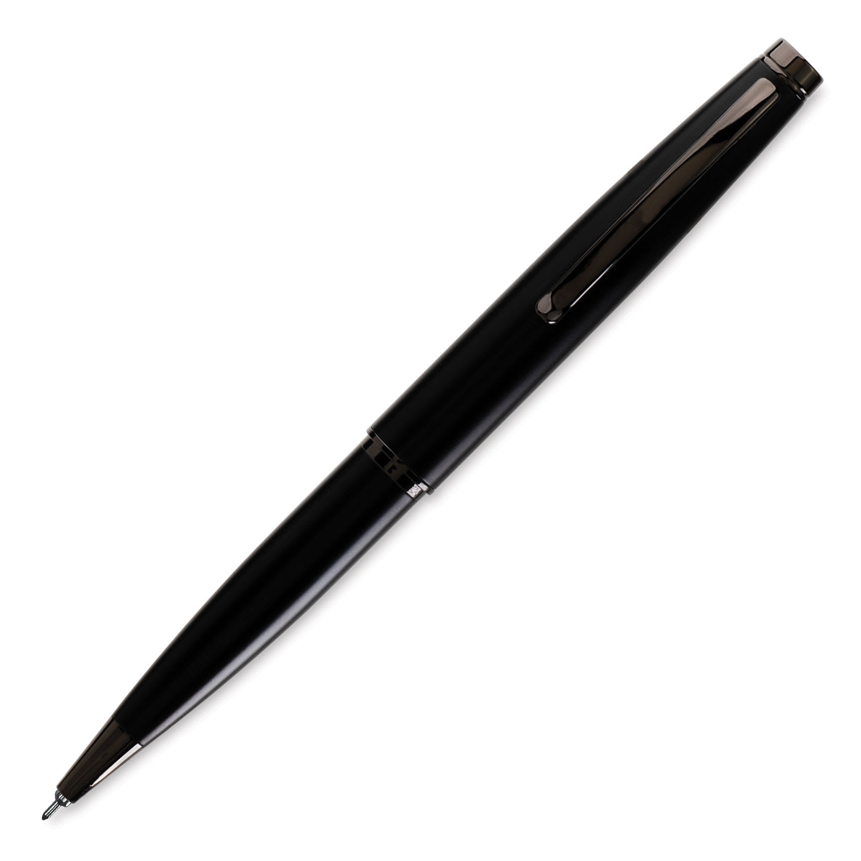 Monteverde Dakota Gel Pen - Black Sky, uncapped