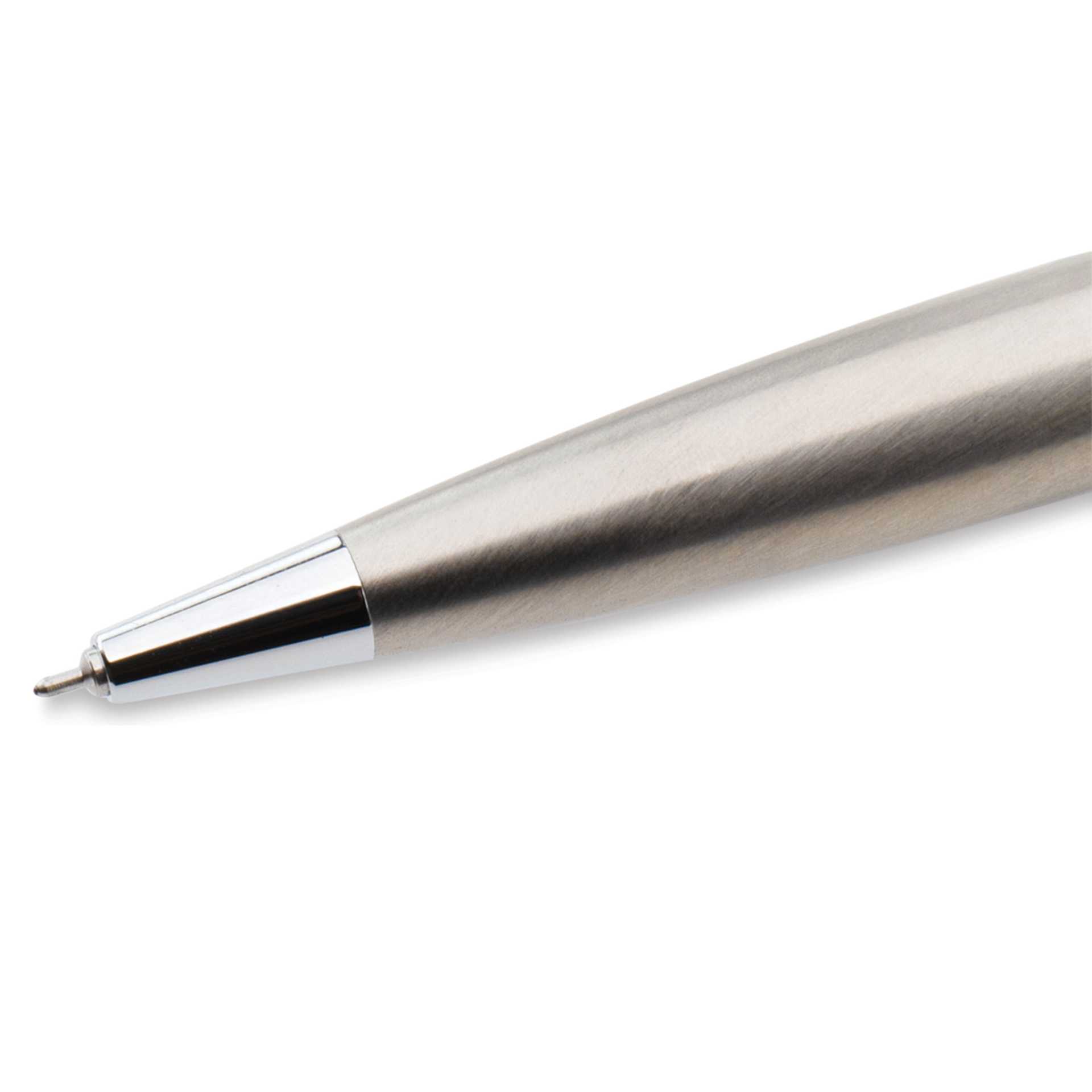 Monteverde Dakota Gel Pen - Stainless Steel close up