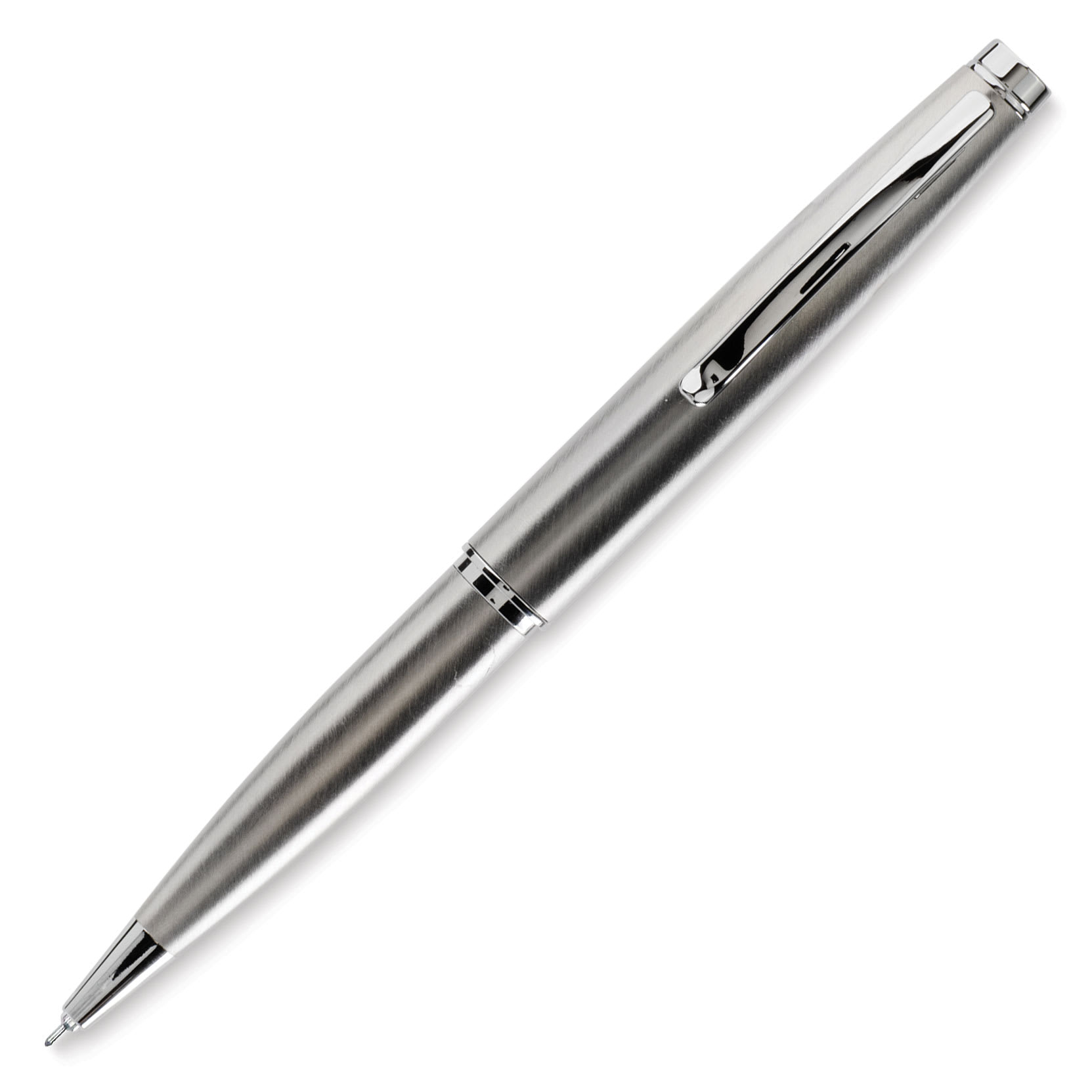 Monteverde Dakota Gel Pen - Stainless Steel, uncapped