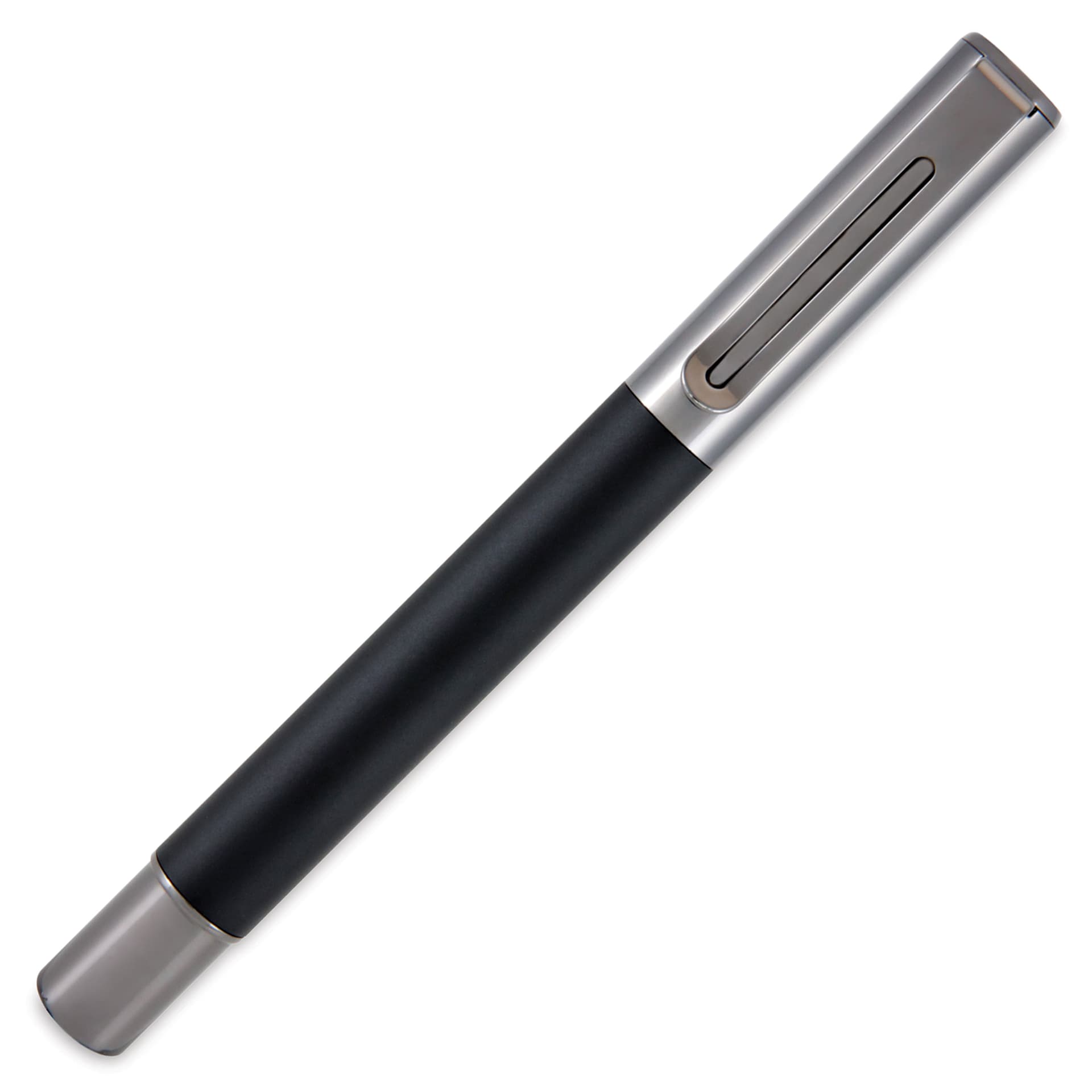 Monteverde Ritma Stub Fountain Pen - Black, capped
