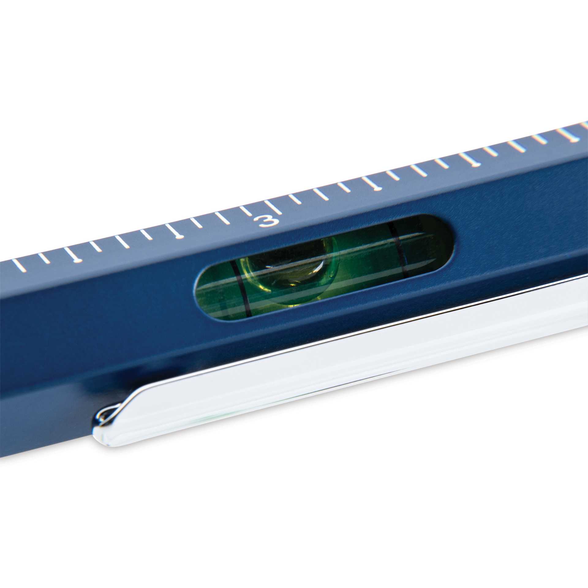 Monteverde Tool Ballpoint Pen - Navy Blue, level