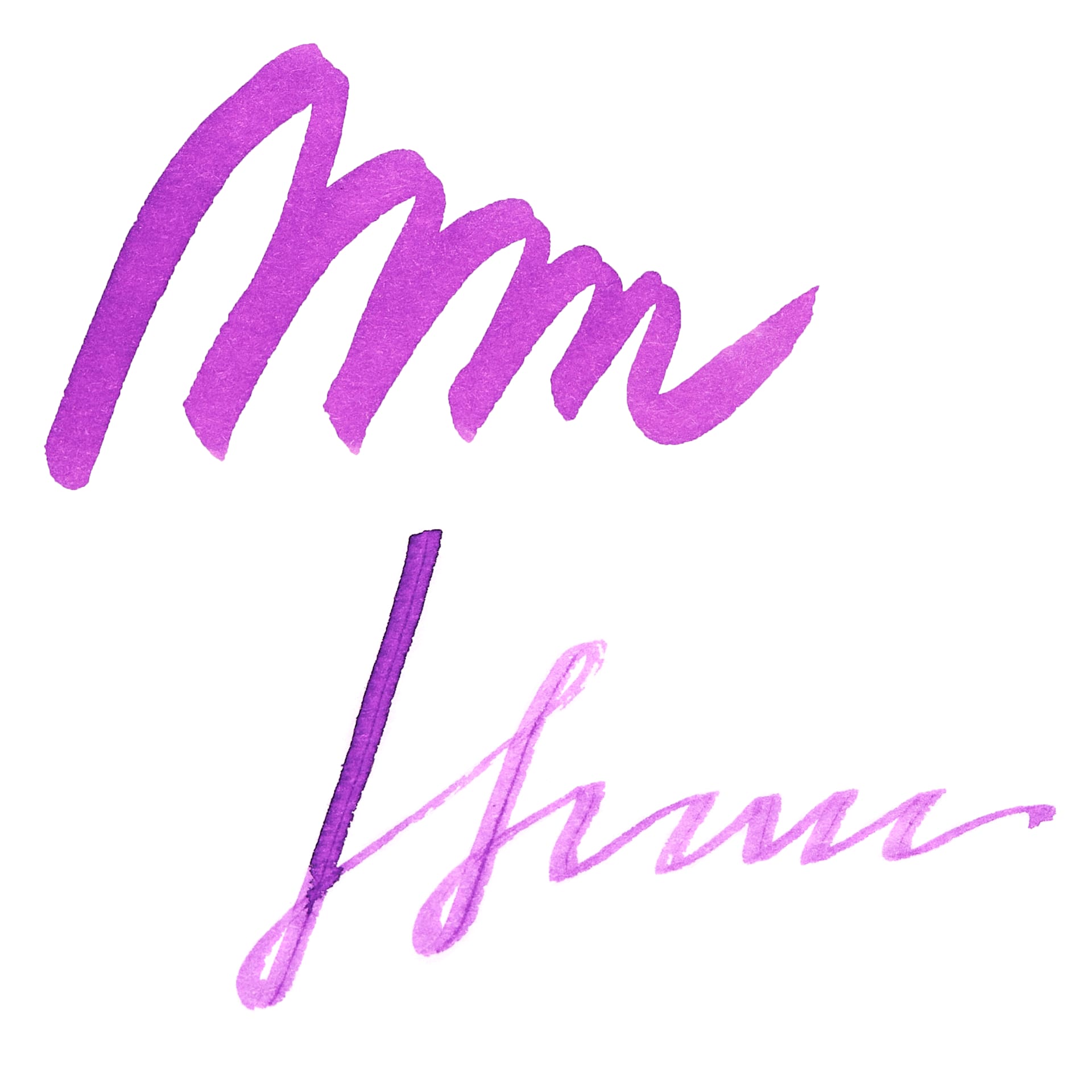 Monteverde Core Fountain Pen Ink - Purple Reign swatch