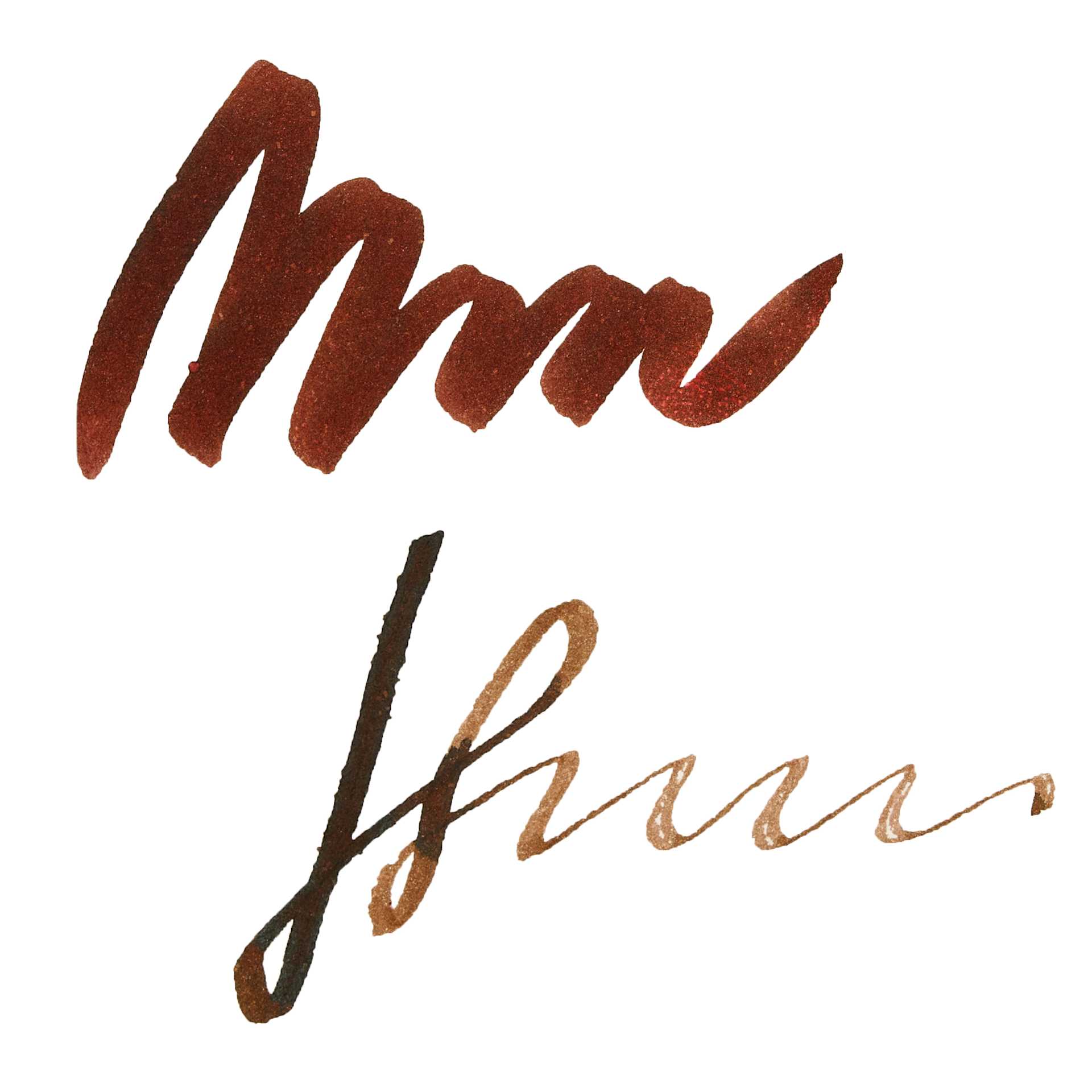 Monteverde Core Fountain Pen Ink - Brown Sugar swatch