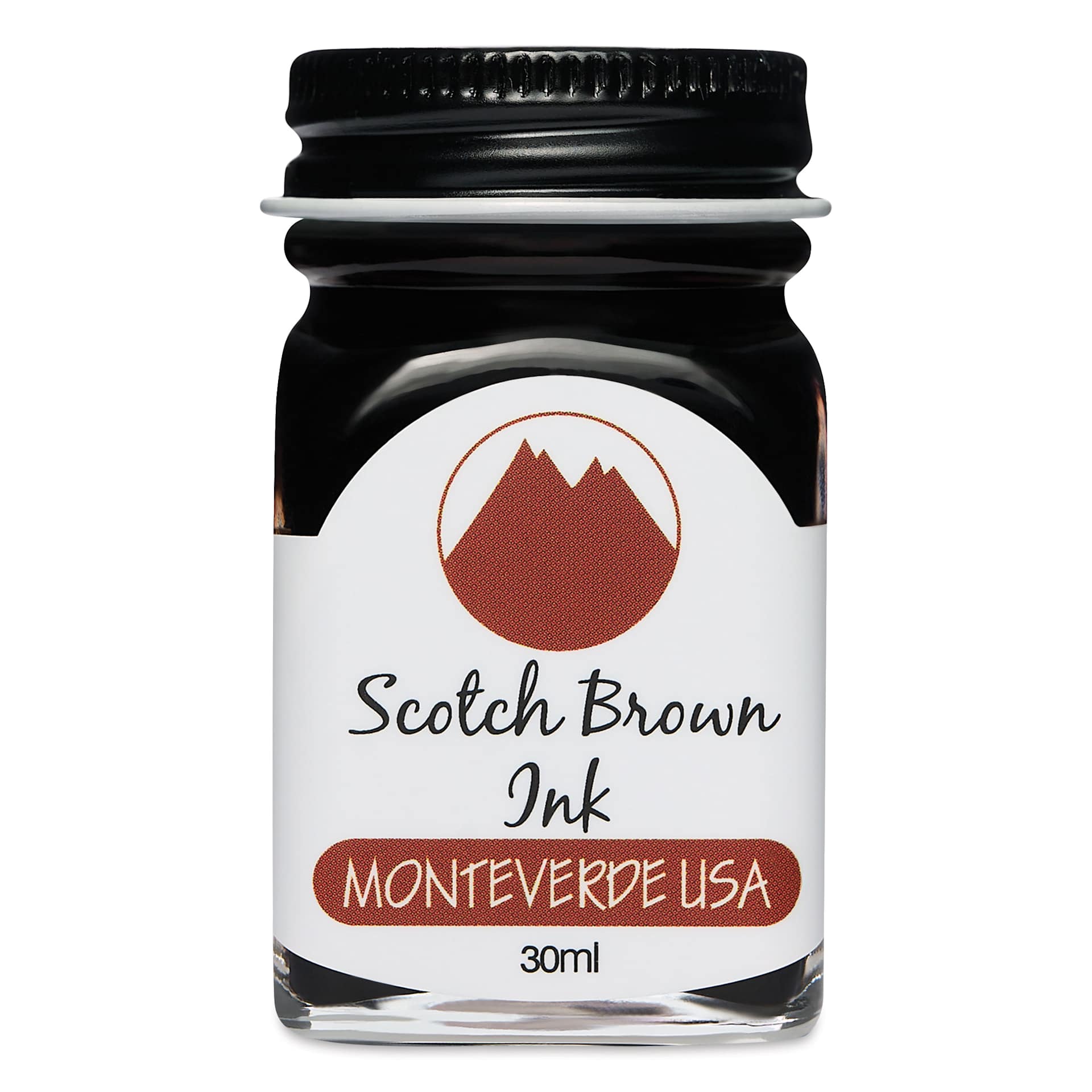 Monteverde Core Fountain Pen Ink - Scotch Brown, 30 ml