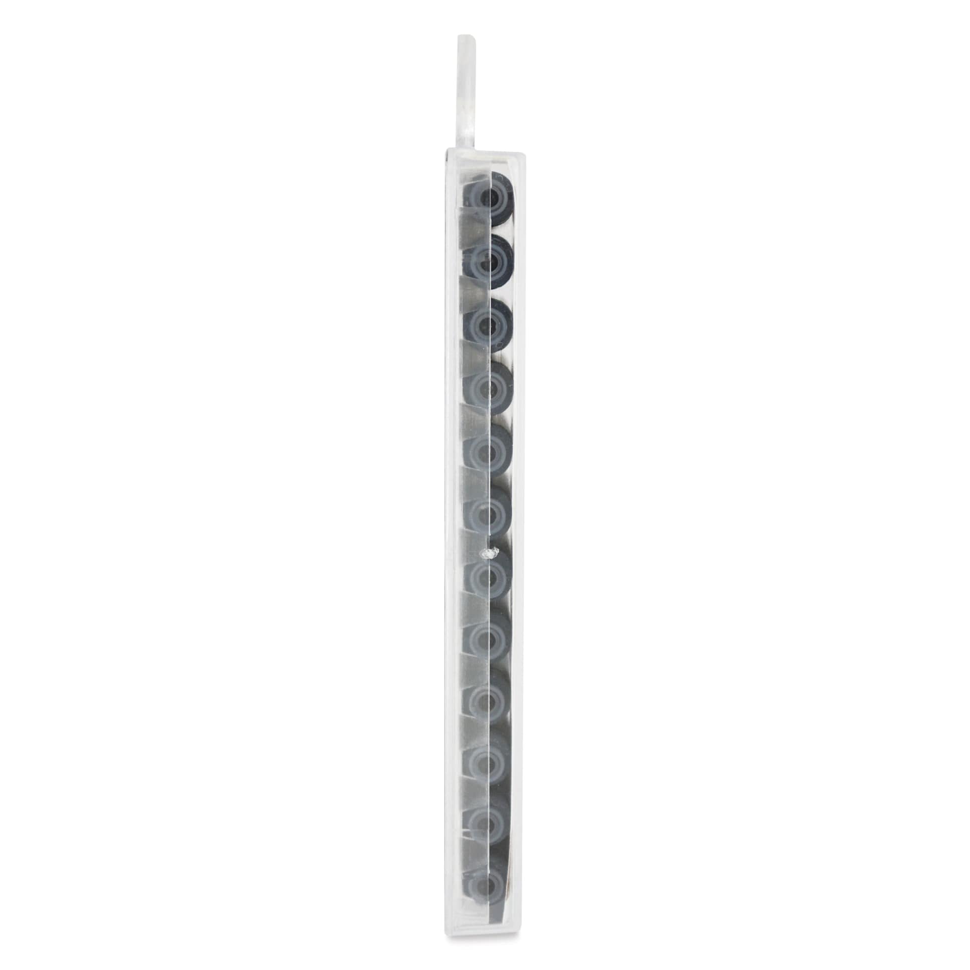 Monteverde Core Universal Ink Cartridge - Red Velvet, Pkg of 12, side view