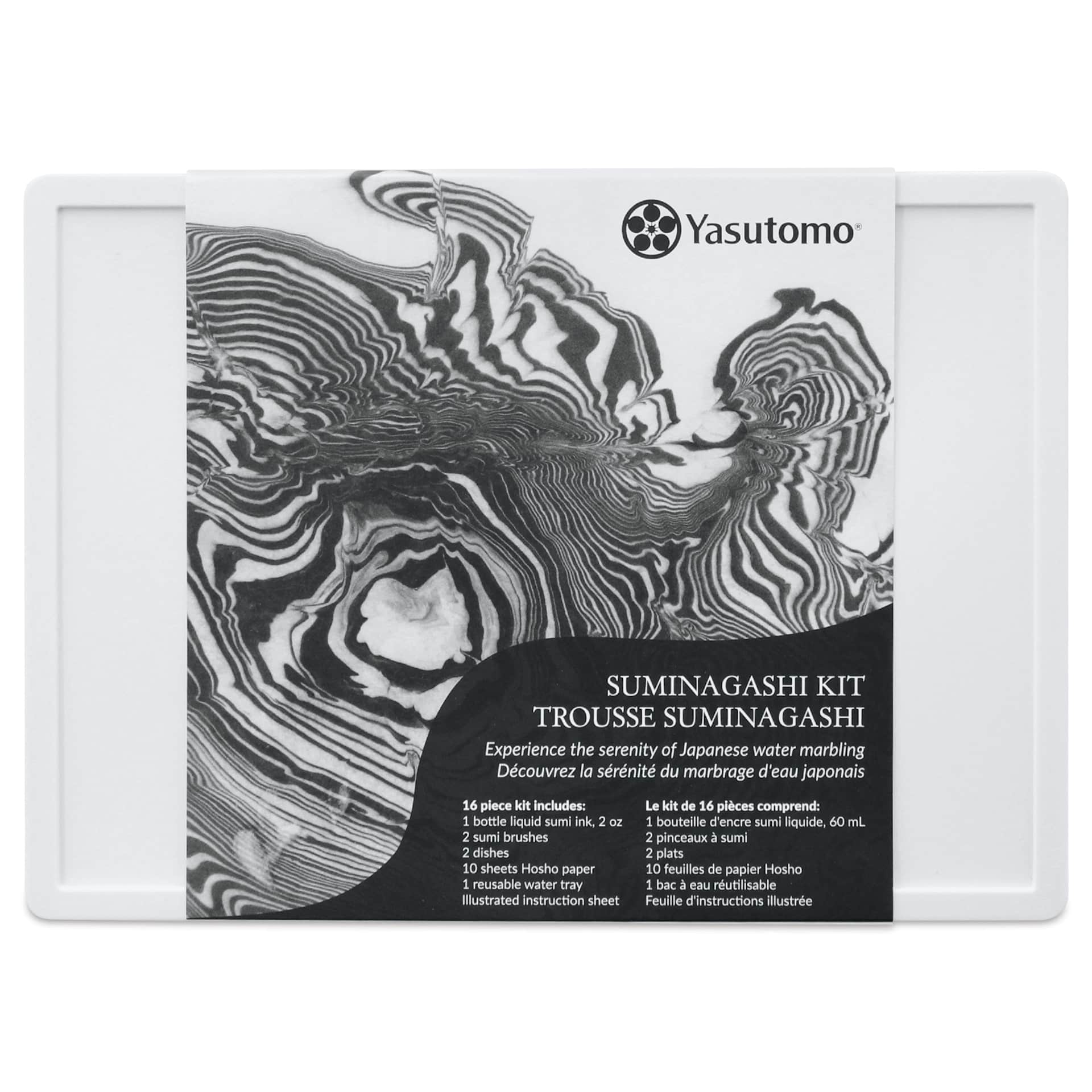 Yasutomo Suminagashi Kit, front of packaging