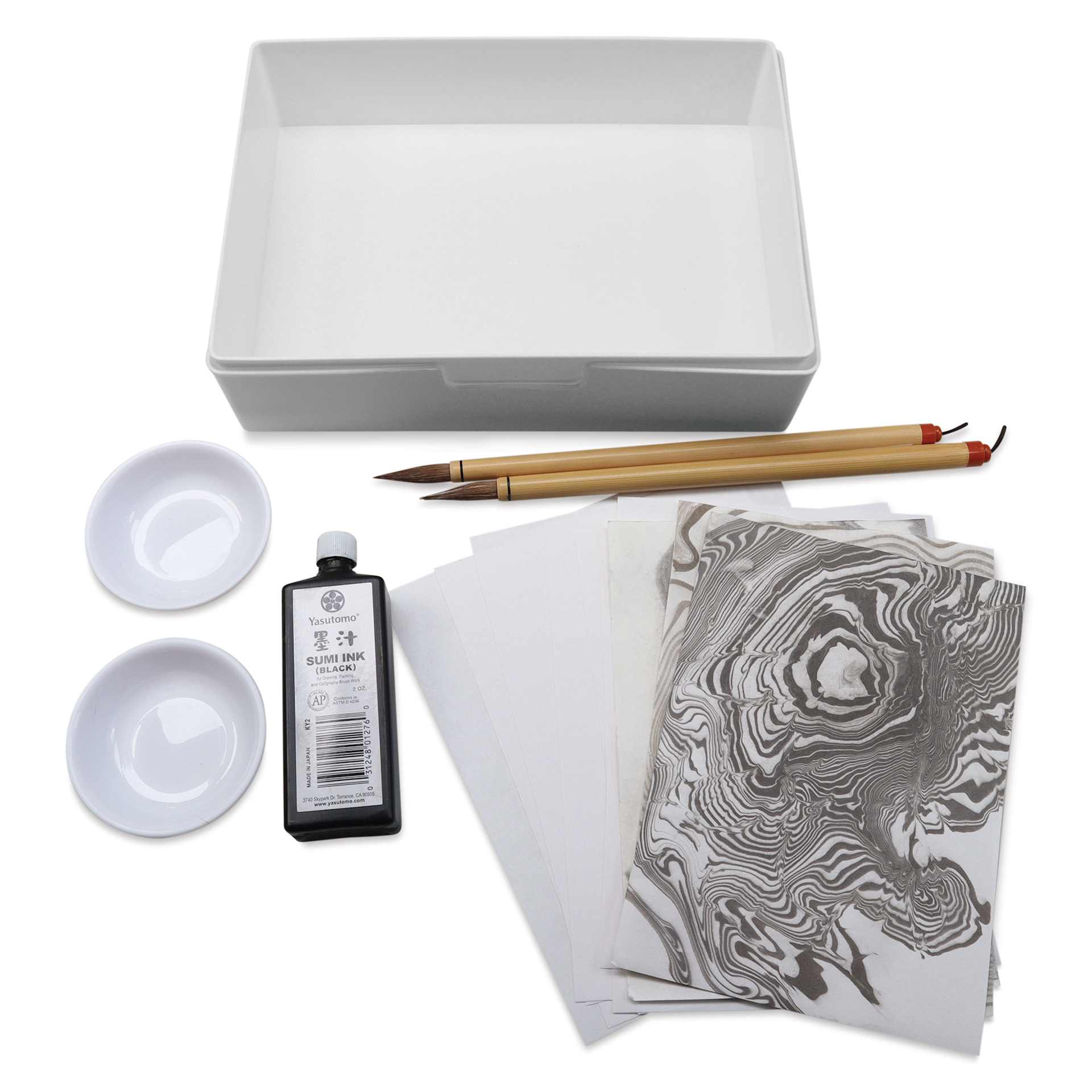 Yasutomo Suminagashi Kit, contents