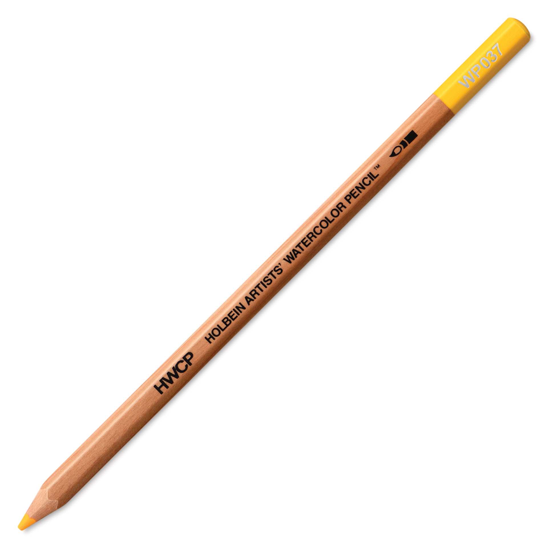 Holbein Artists' Watercolor Pencil - Permanent Yellow Deep, 037