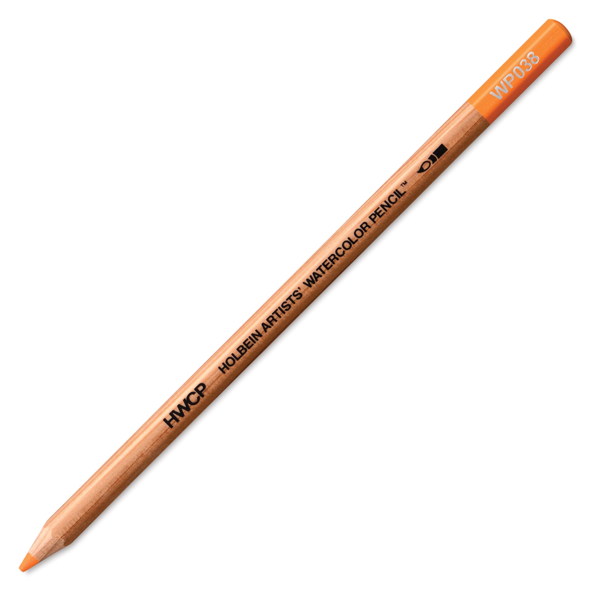 Holbein Artists' Watercolor Pencil - Permanent Yellow Orange, 038