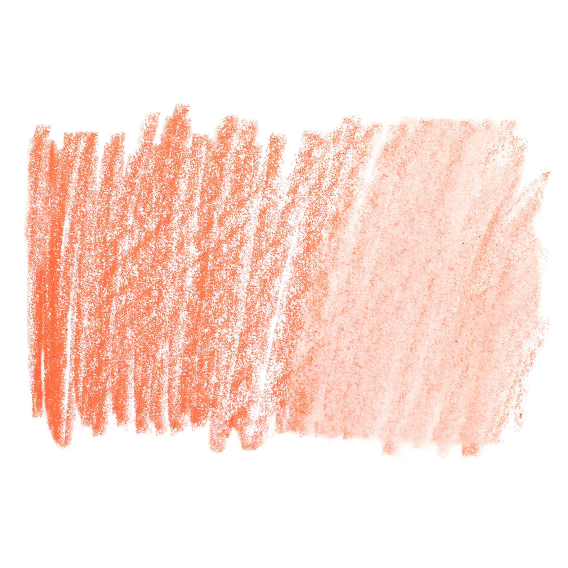 Holbein Artists' Watercolor Pencil - Brilliant Orange, 047 swatch