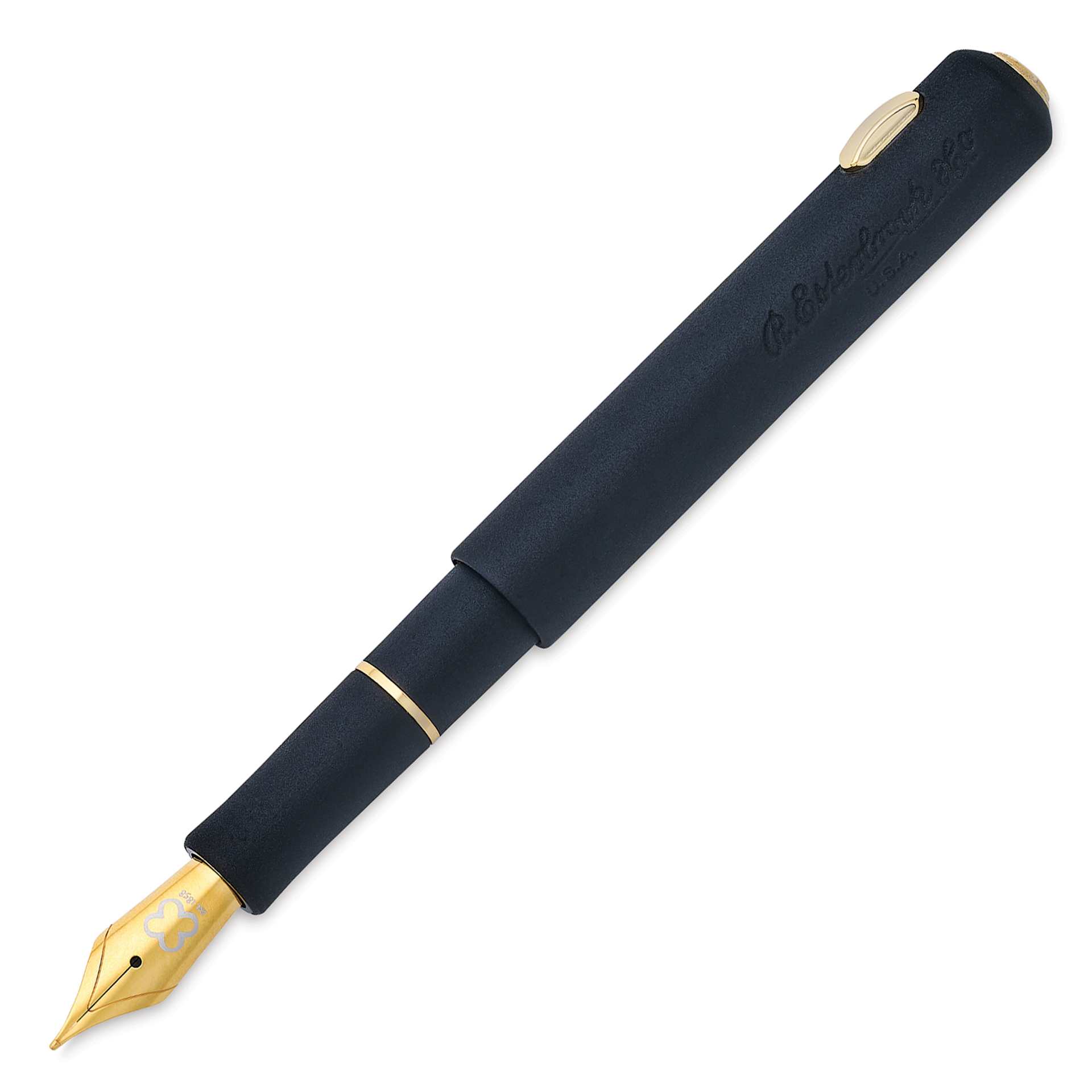 Esterbrook Niblet Fountain Pen - Raven Black, Broad Nib (image may show a different size nib)