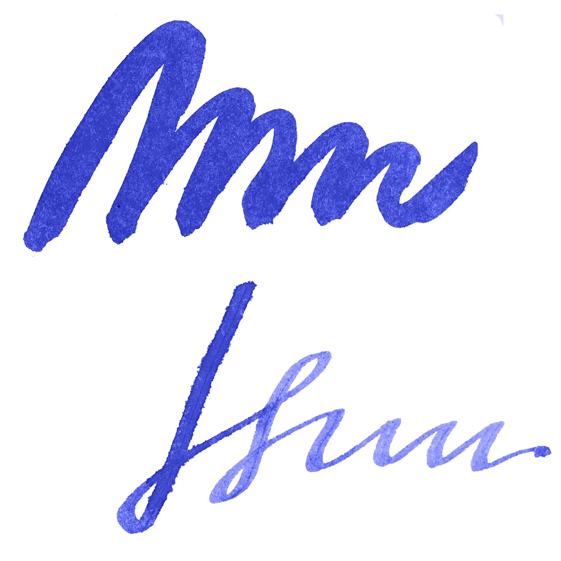 Herbin La Perle des Encres The Jewel of Inks Fountain Pen Ink - Éclat de Saphir (Sapphire Sparkle) swatch