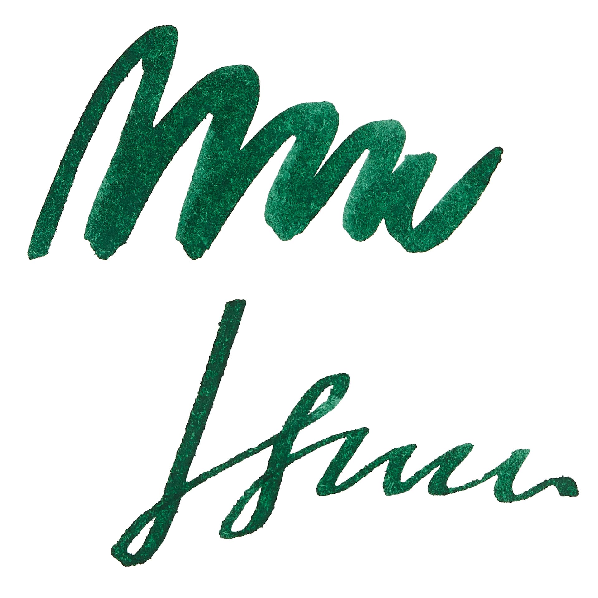 Herbin La Perle des Encres The Jewel of Inks Fountain Pen Ink - Vert Forét (Forest Green) swatch