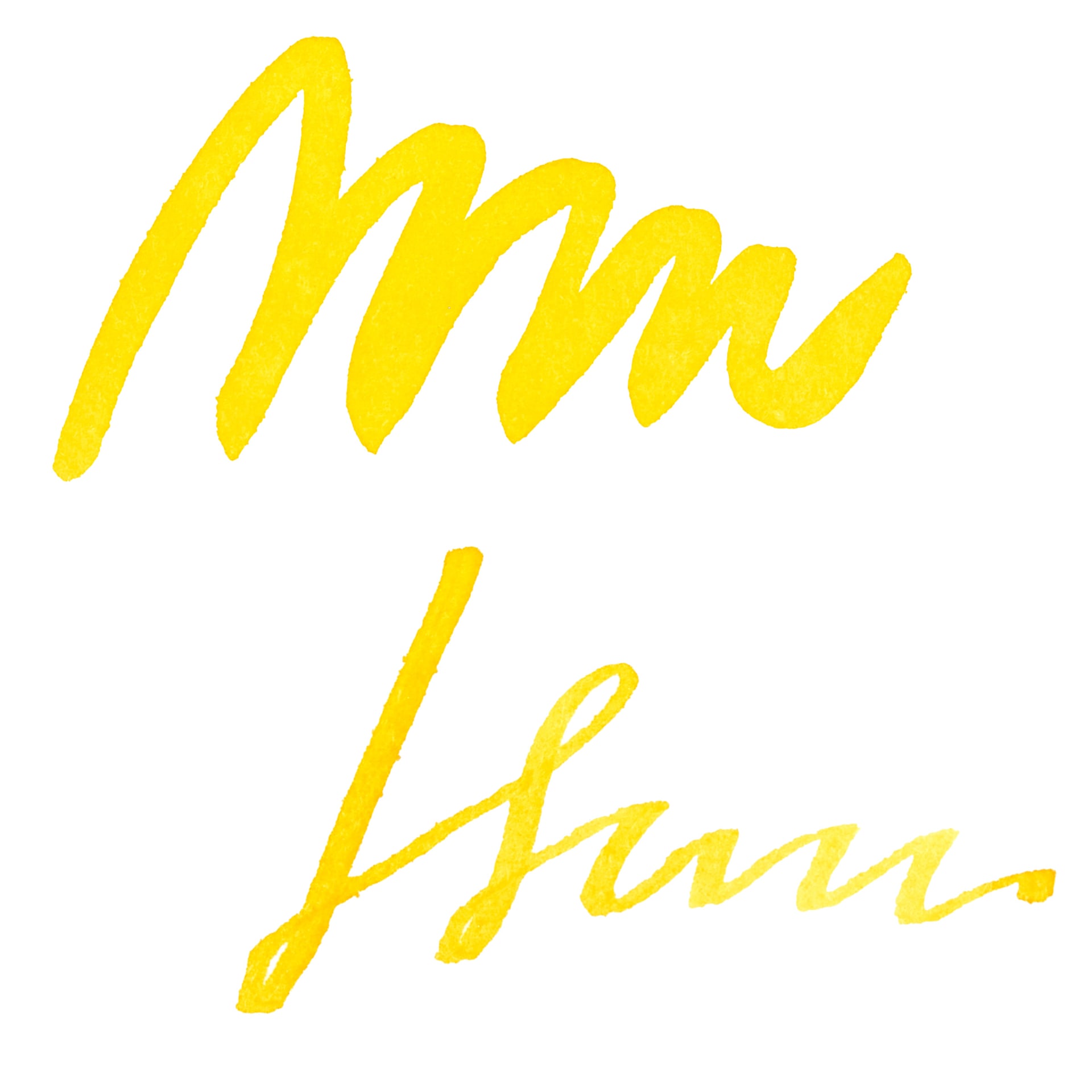 Herbin La Perle des Encres The Jewel of Inks Fountain Pen Ink - Jaune Bouton d'Or (Buttercup Yellow) swatch