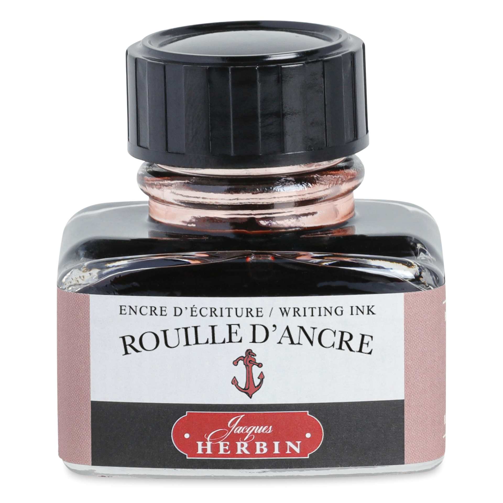 Herbin La Perle des Encres The Jewel of Inks Fountain Pen Ink - Rouille d'Ancre (Anchor Rust), 30 ml