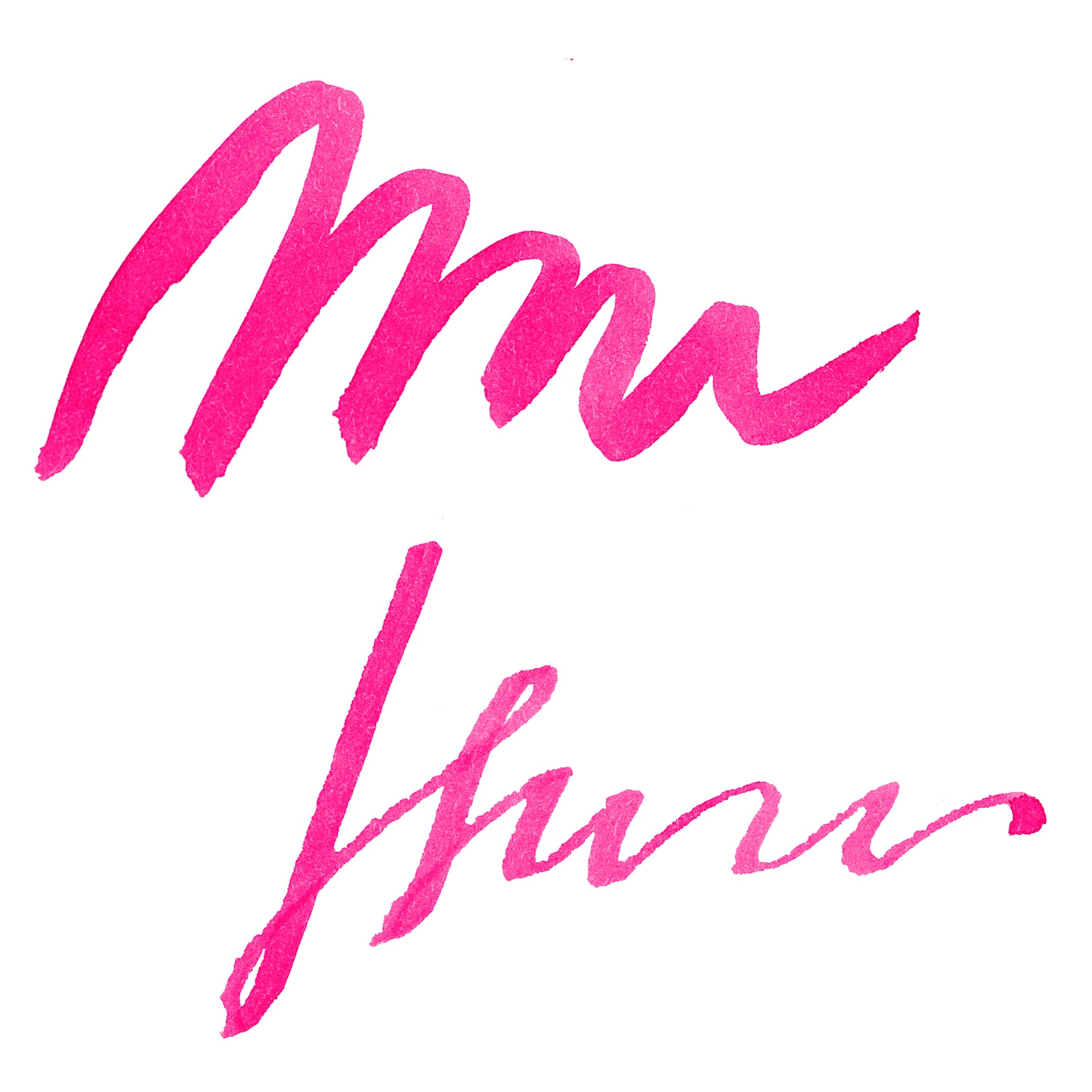 Herbin 1670 Anniversary Collection Fountain Pen Ink - Fuchsia de Magellan swatch