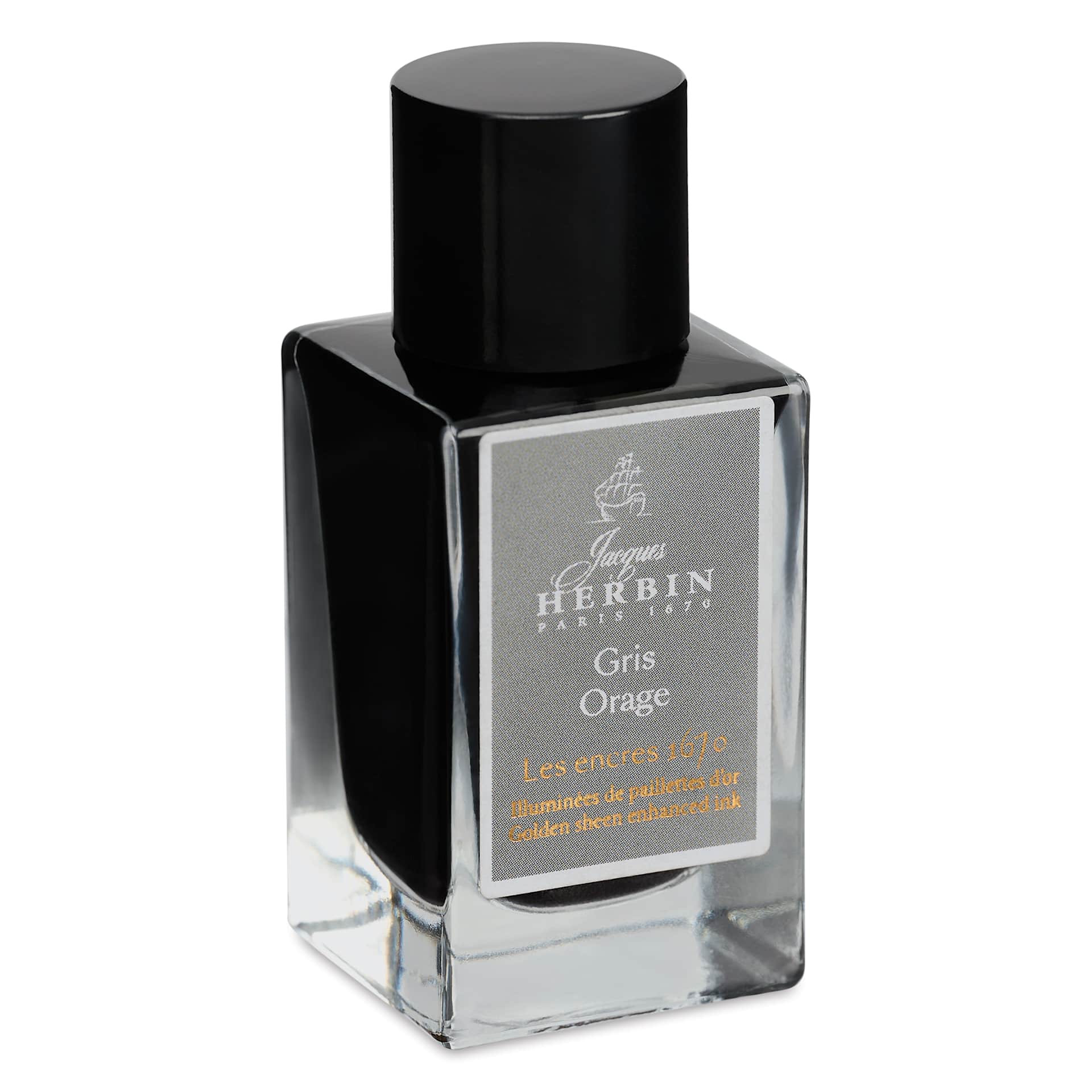Herbin 1670 Anniversary Collection Fountain Pen Ink - Gris Orage, 15 ml 
