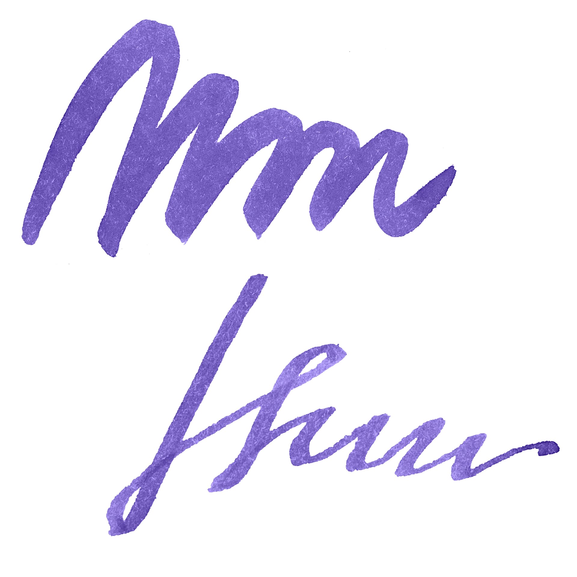 Herbin 1670 Anniversary Collection Fountain Pen Ink - Violet Imperial swatch