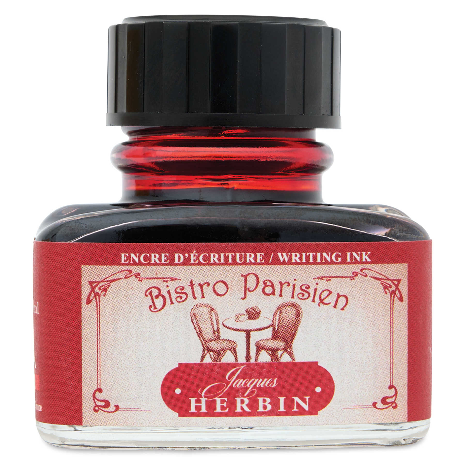 Herbin Paris Collection Fountain Pen Ink - Bistro Parisien (Garnet), 30 ml