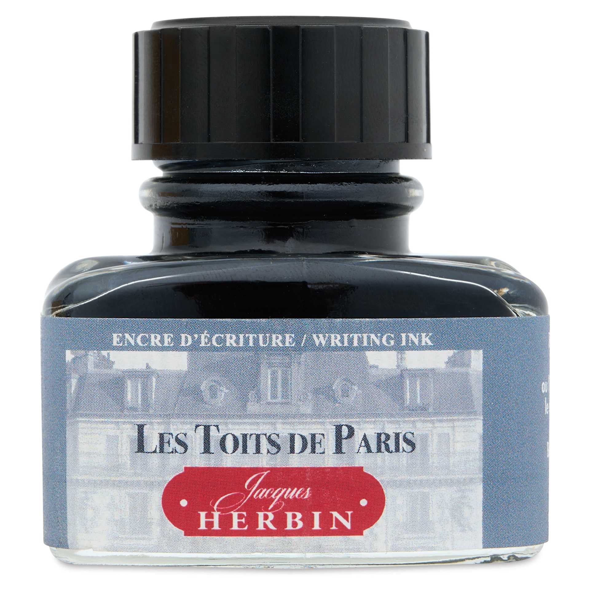 Herbin Paris Collection Fountain Pen Ink - Les Toit de Paris (Grey), 30 ml
