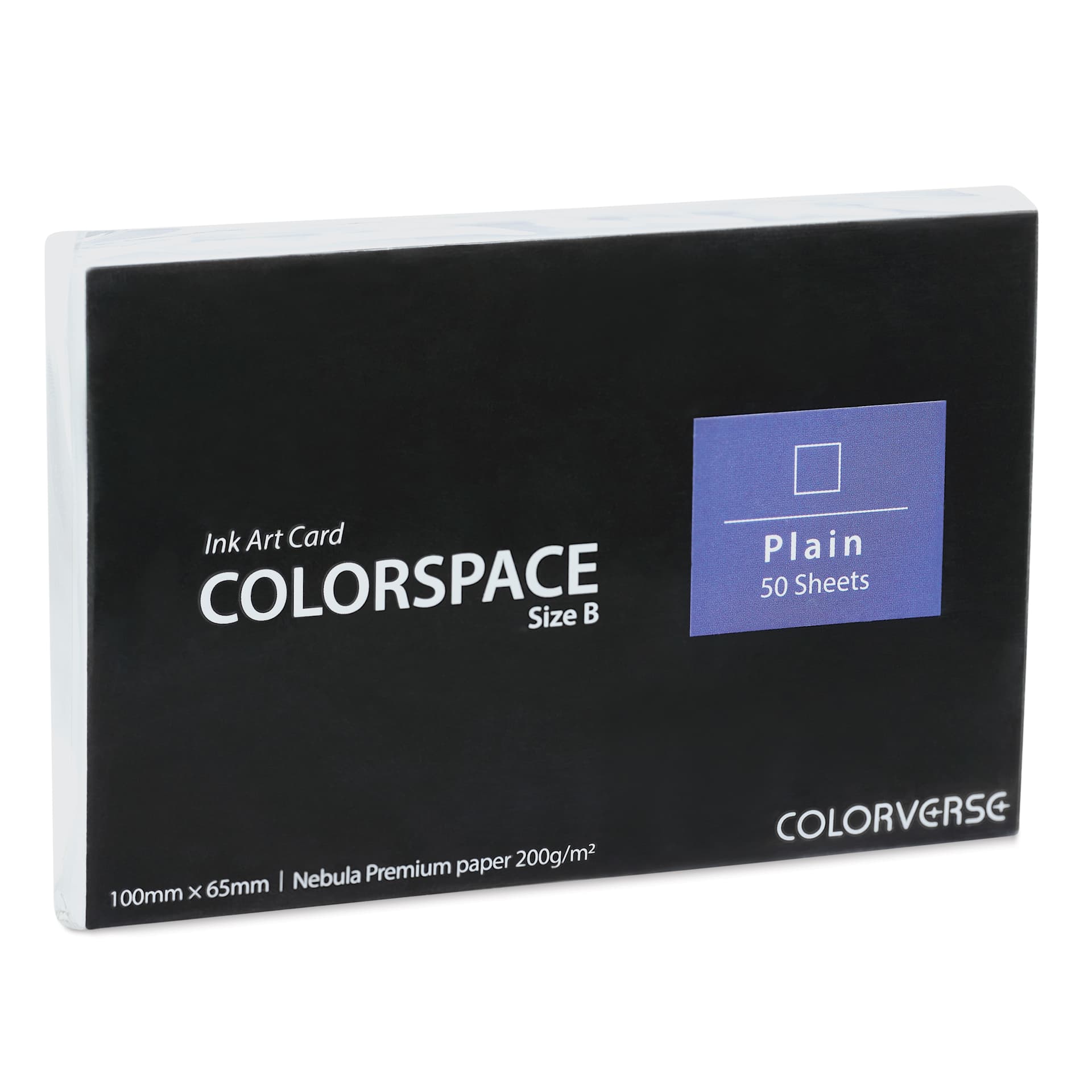 Colorverse Colorspace Ink Swatch Cards - Pkg of 50, front of packaging