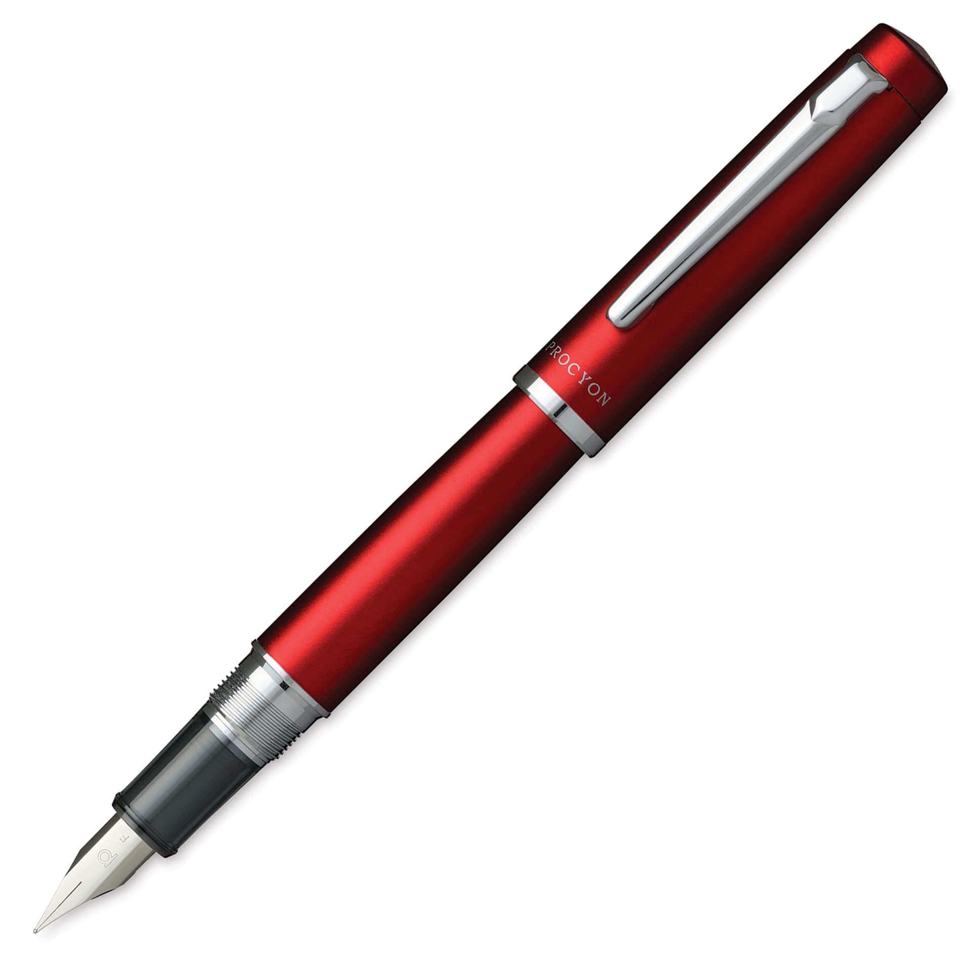 Platinum Procyon Fountain Pen - Carmine Red, Fine Nib