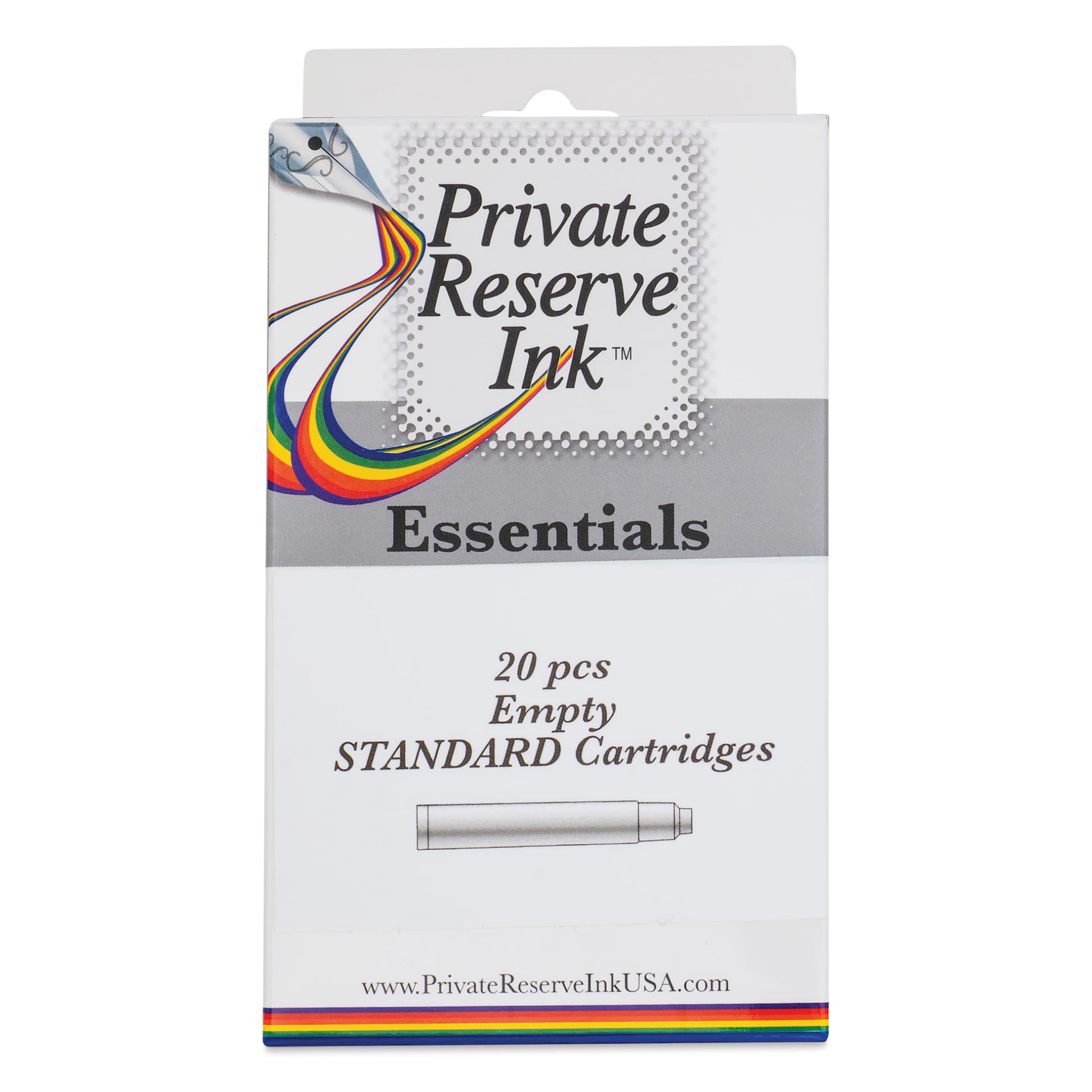 Private Reserve Ink Essentials Empty Standard Cartridges - Pkg of 20