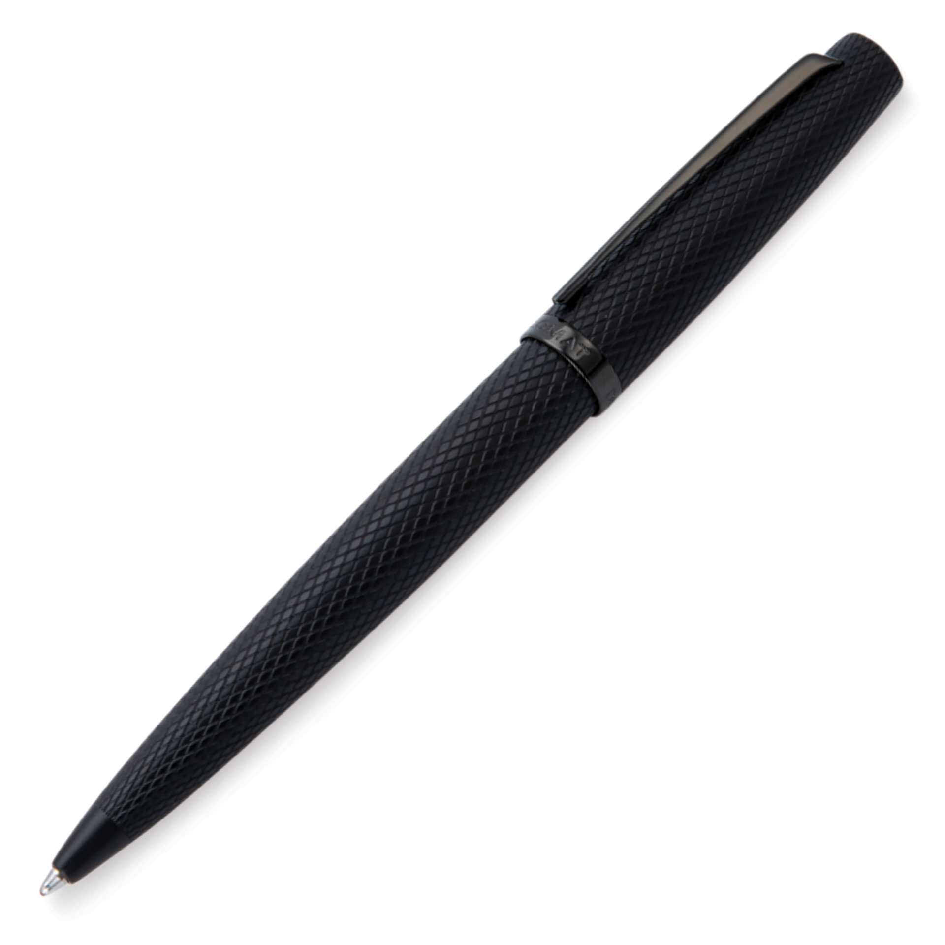 Diplomat Viper Ballpoint Pen - Black Guilloche