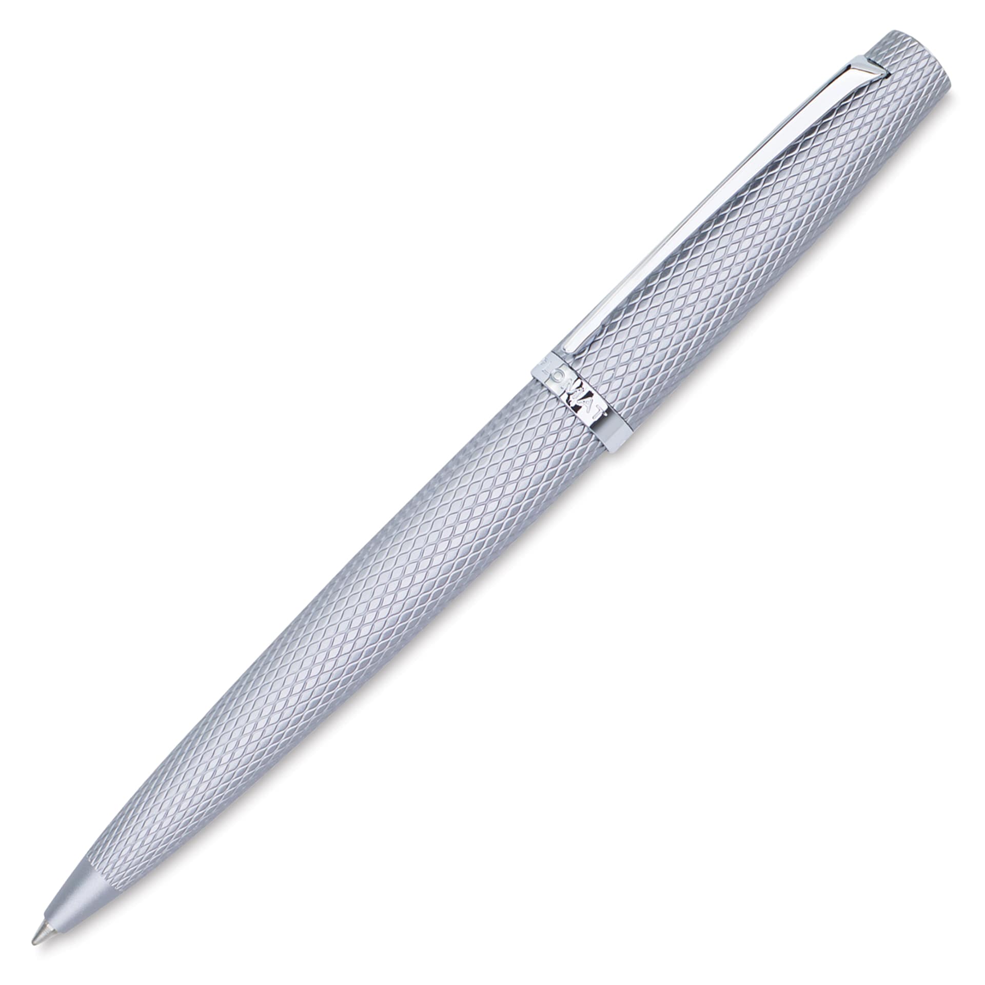 Diplomat Viper Ballpoint Pen - Silver Guilloche