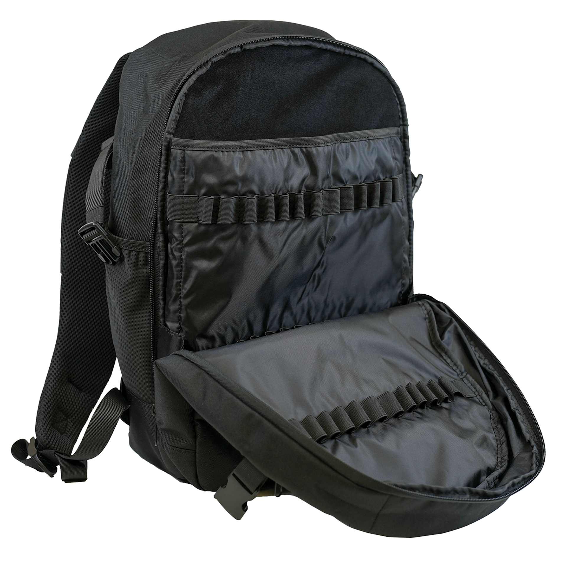 Posca Artist Marker & Pencil Backpack Bundle, open backback without contents