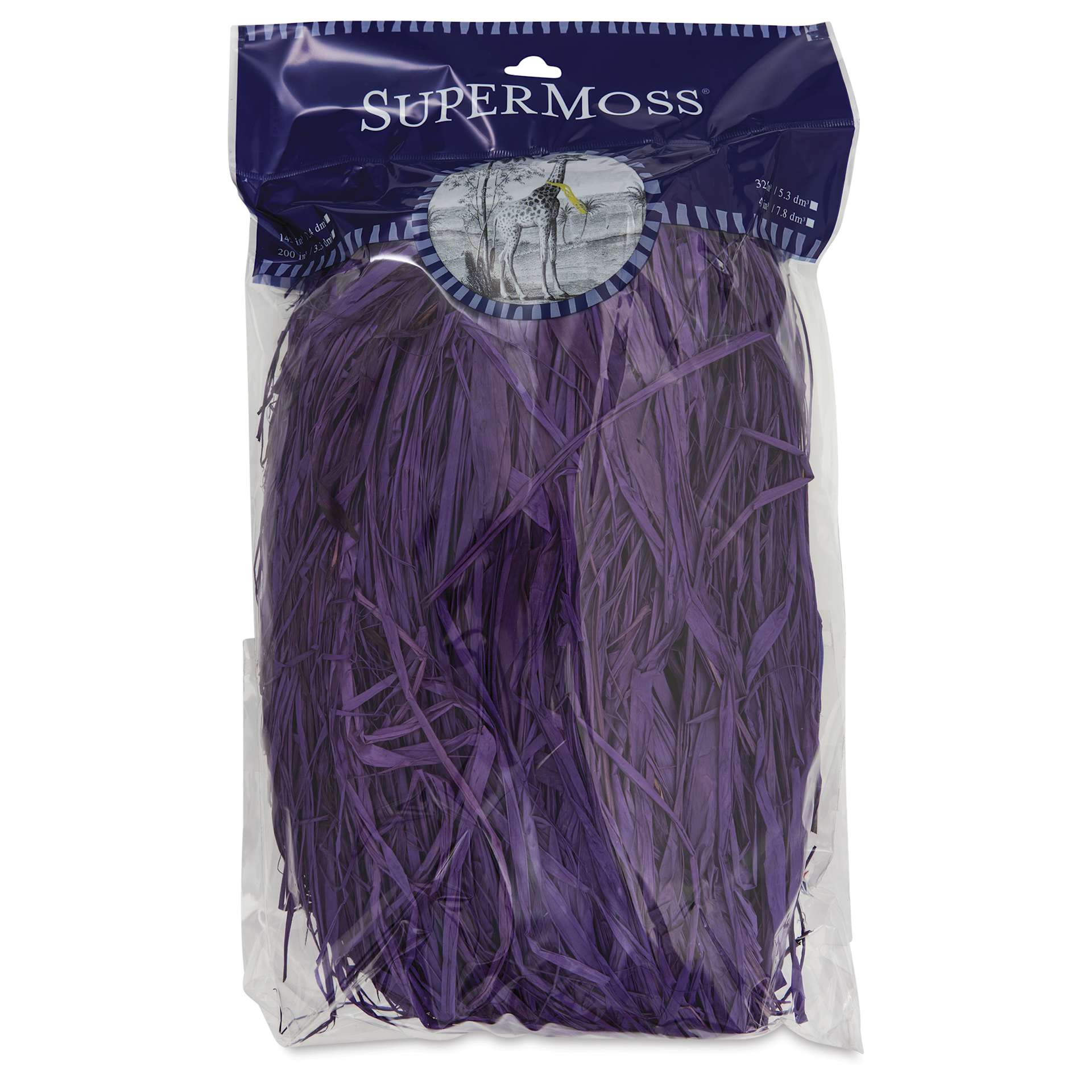 SuperMoss Raffia - Violet, 8 oz - front of packaging