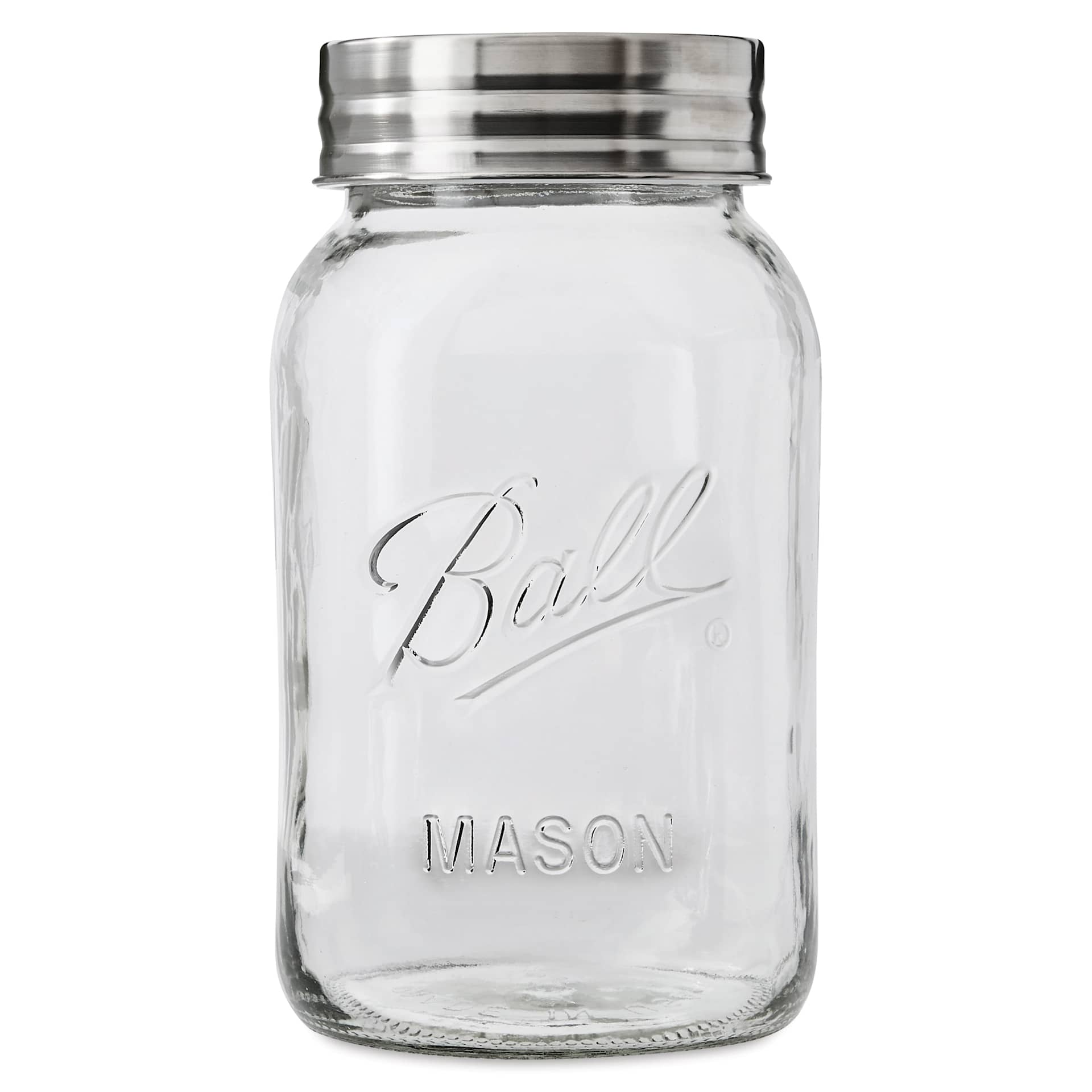 Ball Mason Jars and Lids - 32 oz, Regular Mouth